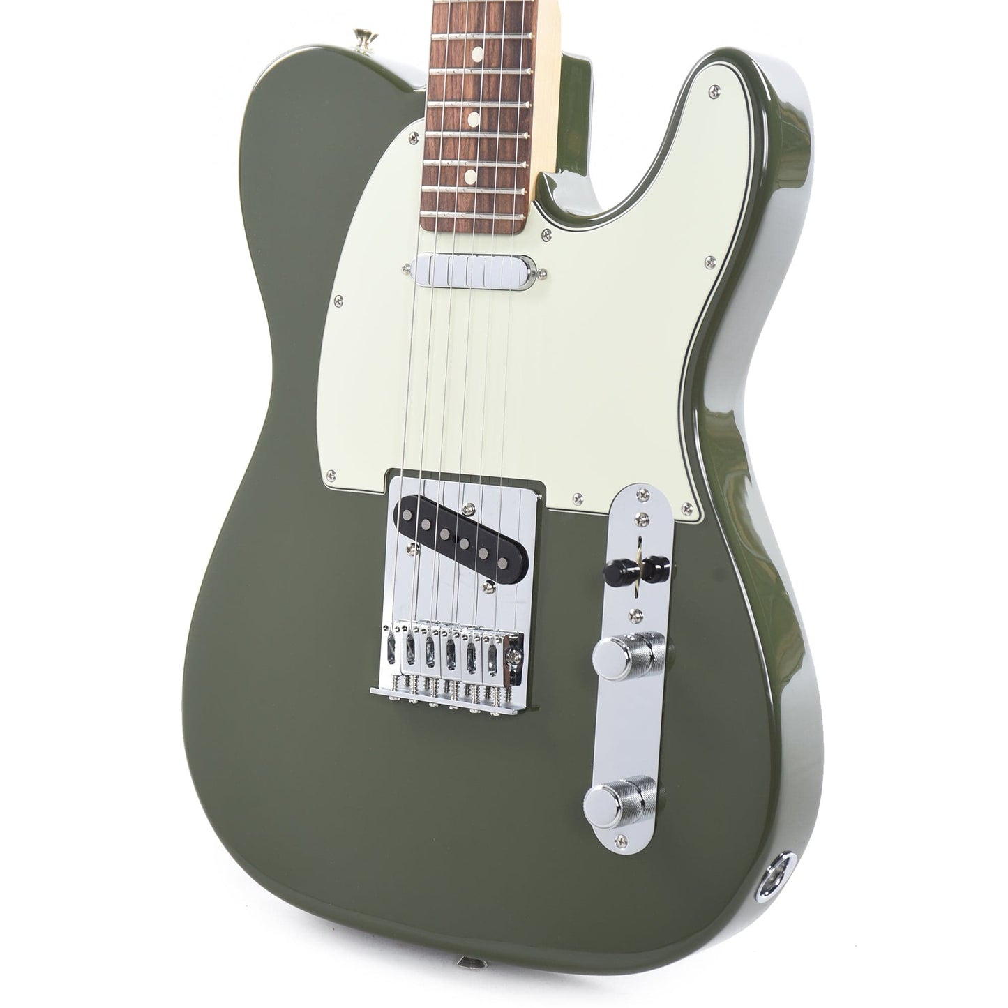 Fender Player Telecaster Olive w/3-Ply Mint Pickguard Electric Guitars / Solid Body