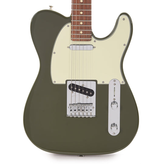 Fender Player Telecaster Olive w/3-Ply Mint Pickguard Electric Guitars / Solid Body