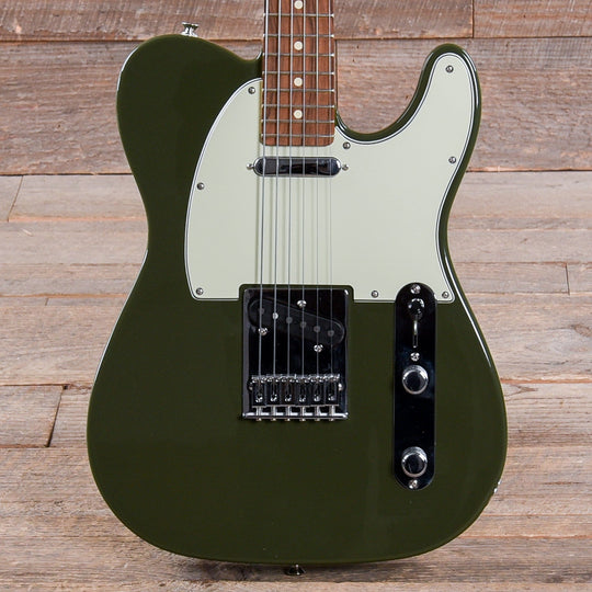 Fender Player Telecaster Olive w/3-Ply Mint Pickguard Electric Guitars / Solid Body
