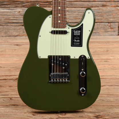 Fender Player Telecaster Olive w/3-Ply Mint Pickguard Electric Guitars / Solid Body