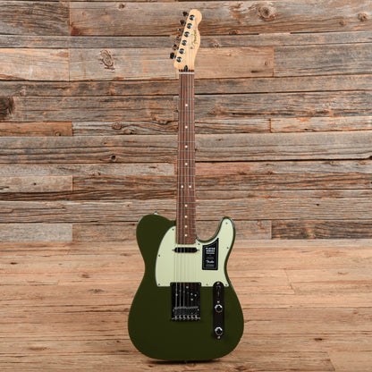 Fender Player Telecaster Olive w/3-Ply Mint Pickguard Electric Guitars / Solid Body