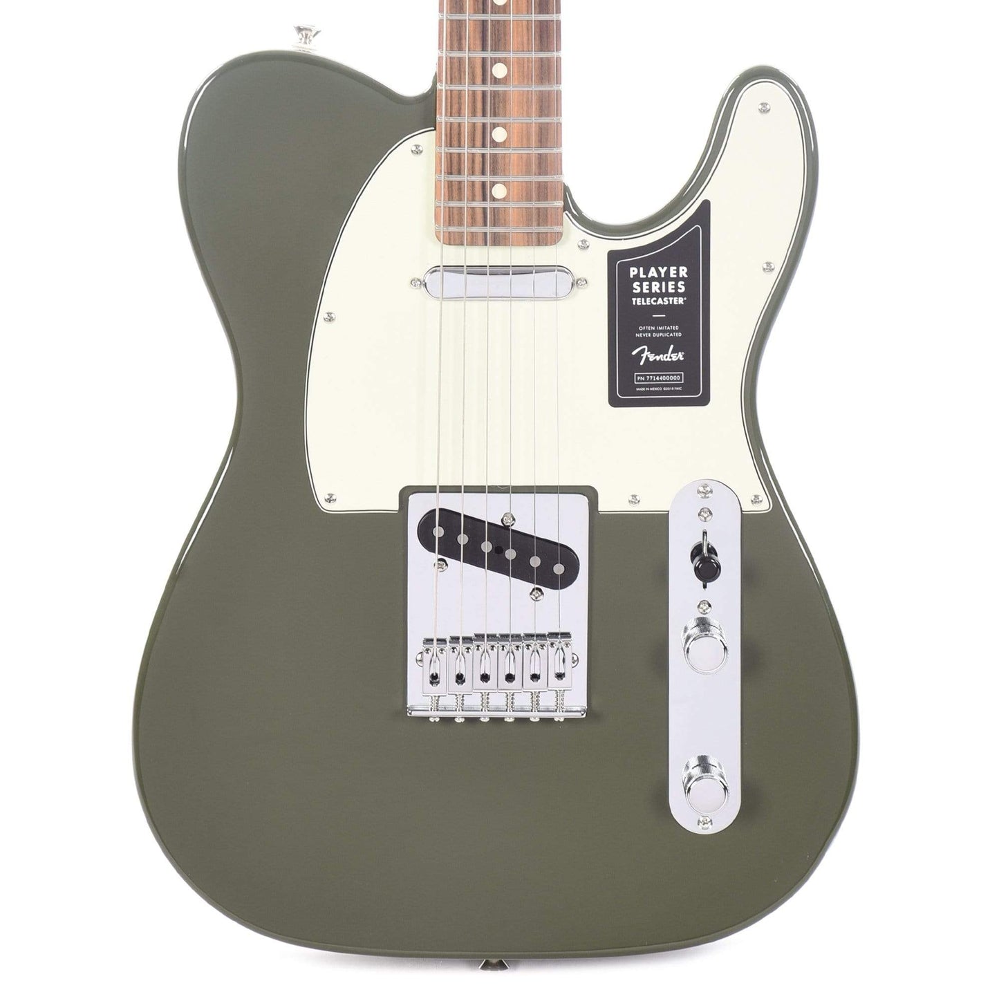 Fender Player Telecaster Olive w/3-Ply Mint Pickguard (CME Exclusive) Electric Guitars / Solid Body