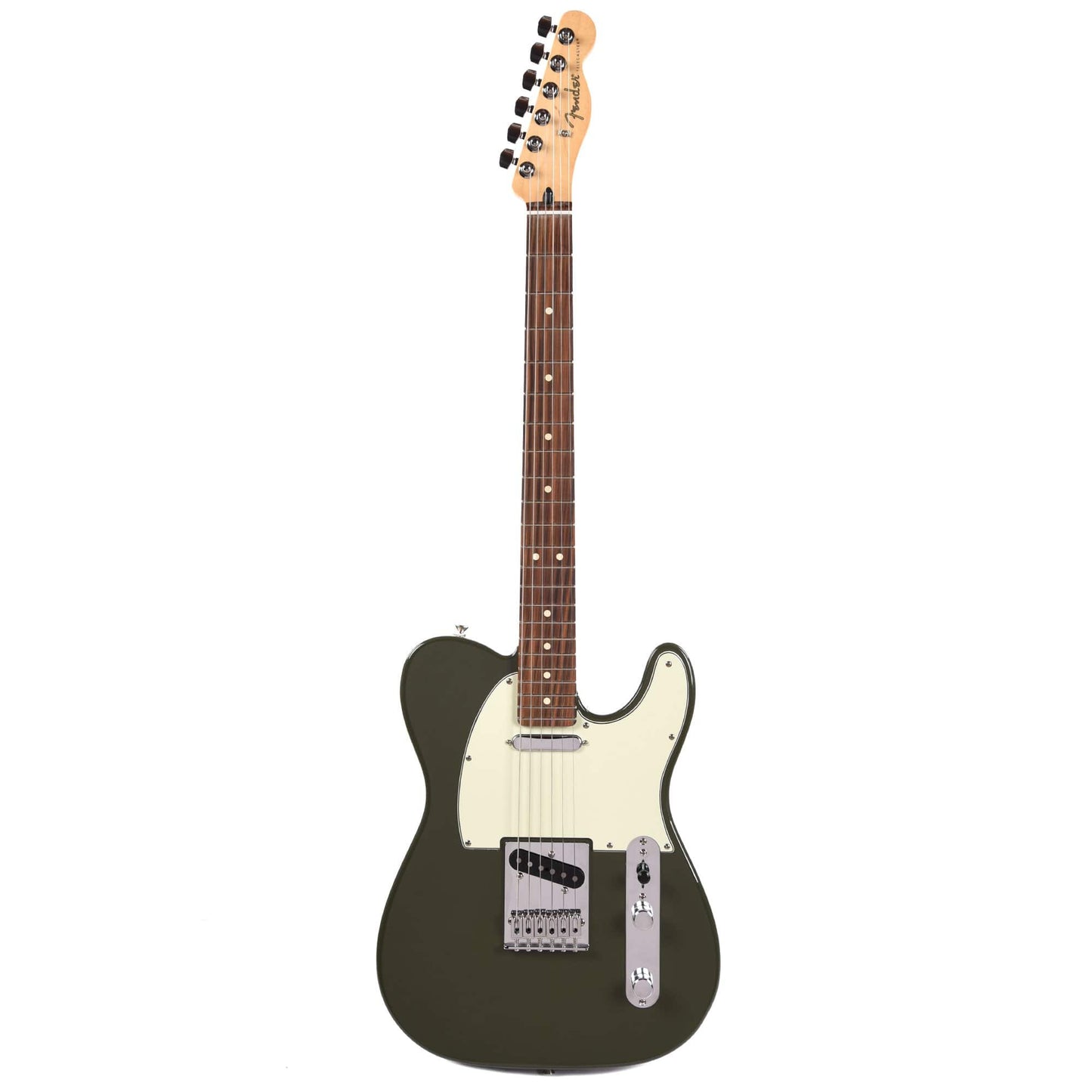 Fender Player Telecaster PF Olive w/3-Ply Mint Pickguard Electric Guitars / Solid Body