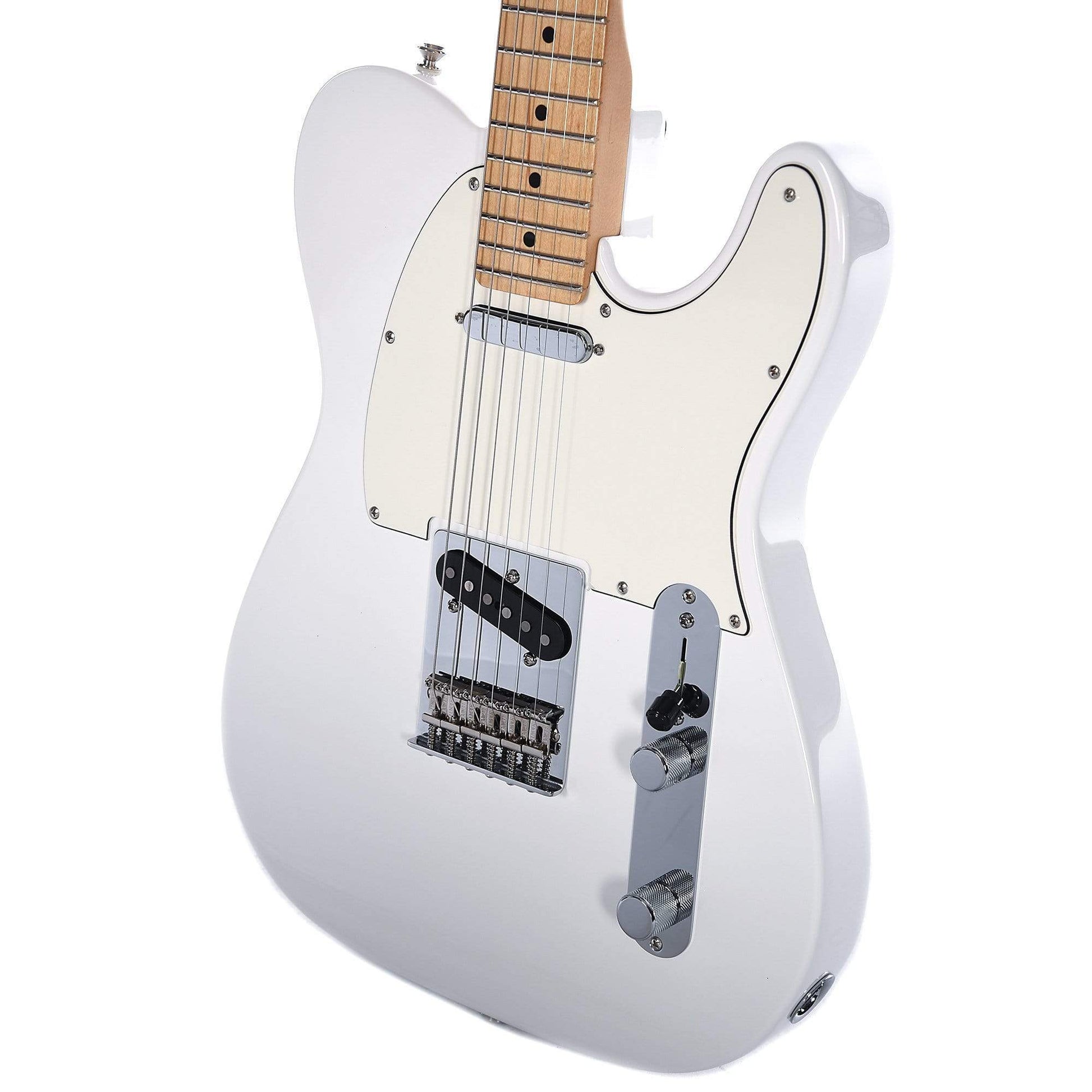 Fender Player Telecaster Polar White Bundle w/Fender Gig Bag, Stand, Cable, Tuner, Picks and Strings Electric Guitars / Solid Body