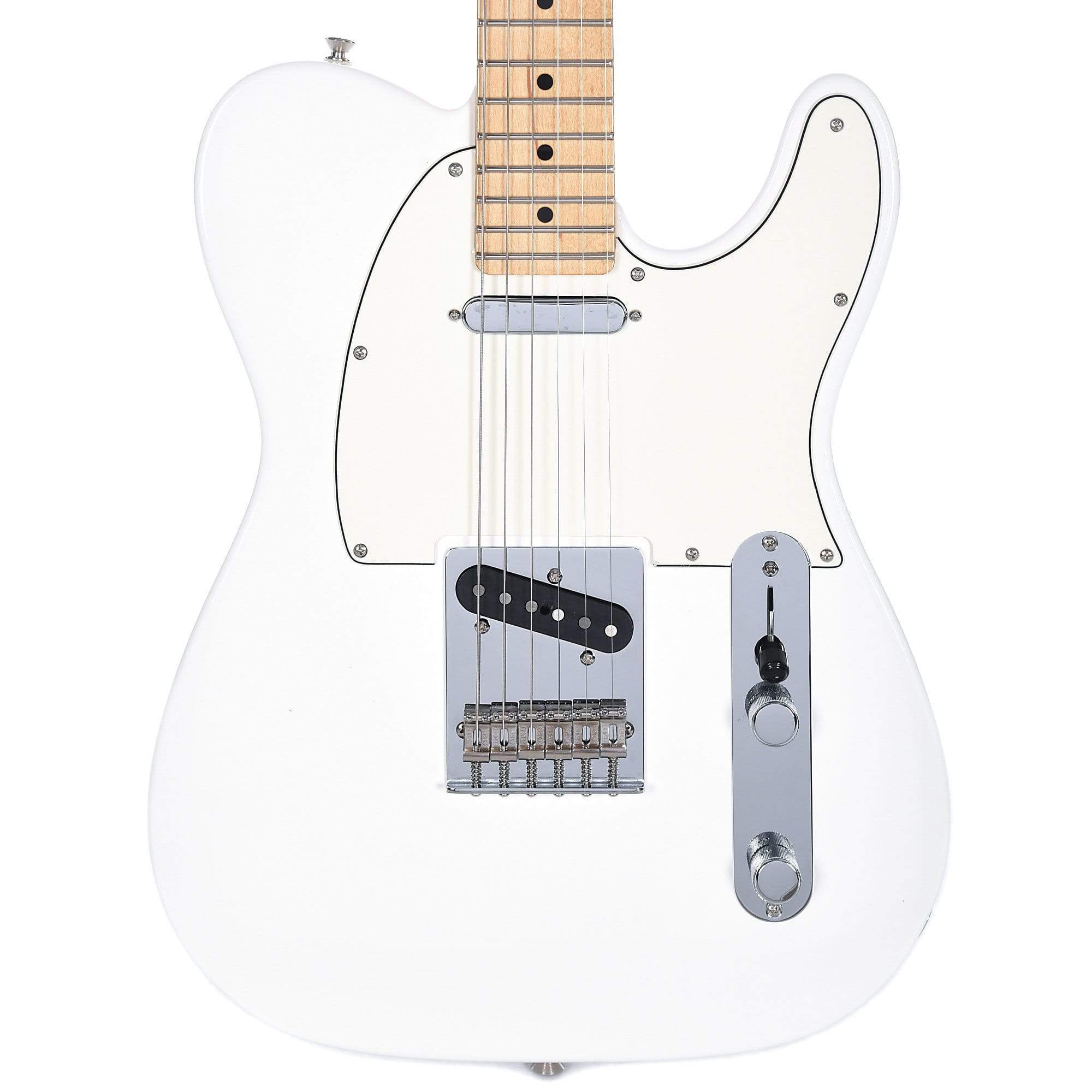 Fender Player Telecaster Polar White Bundle w/Fender Gig Bag, Stand, Cable, Tuner, Picks and Strings Electric Guitars / Solid Body