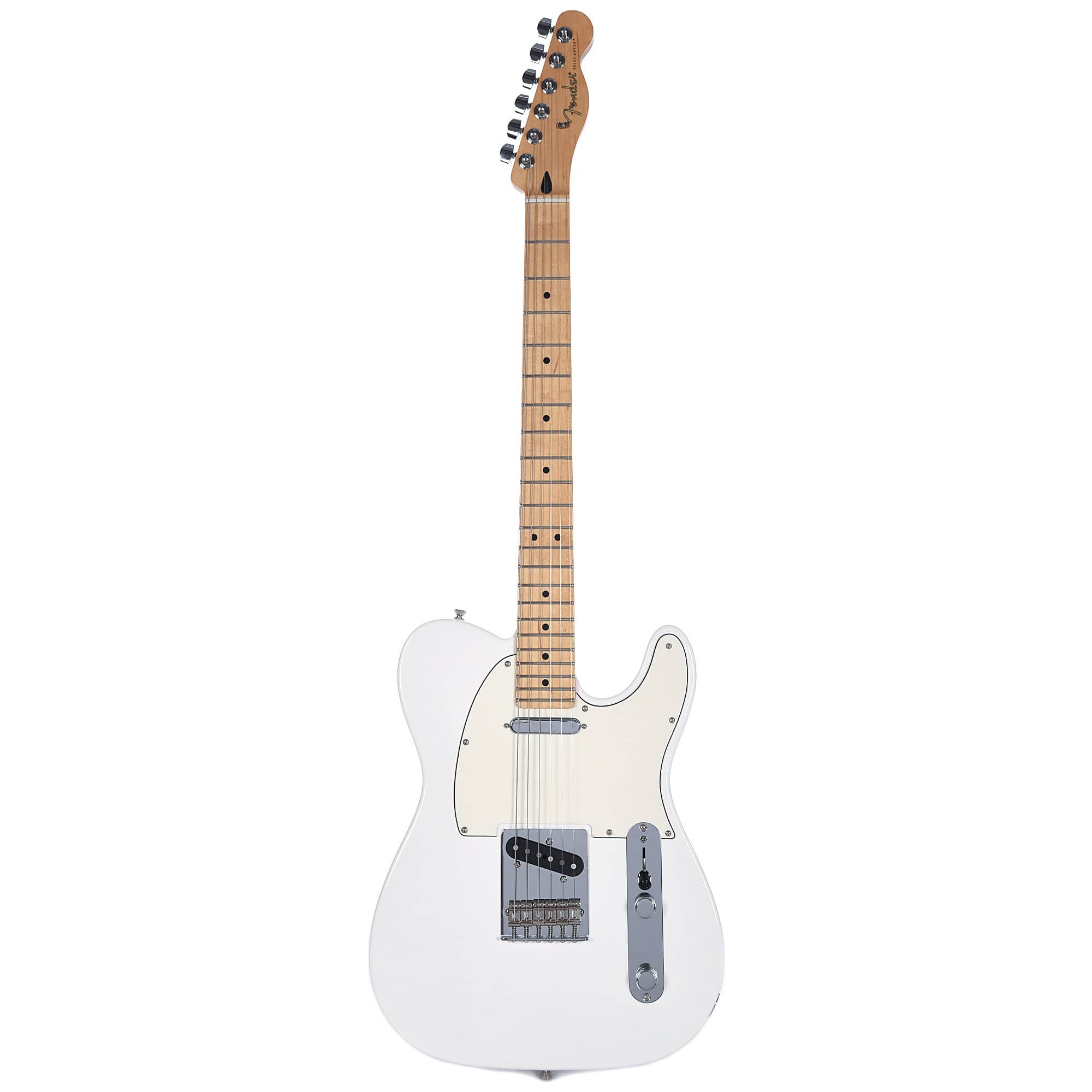 Fender Player Telecaster Polar White Bundle w/Fender Molded Hardshell Case Electric Guitars / Solid Body