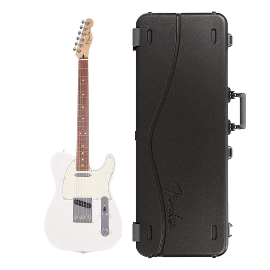 Fender Player Telecaster Polar White Bundle w/Fender Molded Hardshell Case Electric Guitars / Solid Body