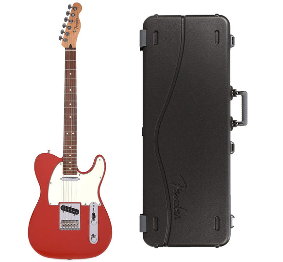 Fender Player Telecaster Sonic Red Bundle w/Fender Molded Hardshell Case Electric Guitars / Solid Body
