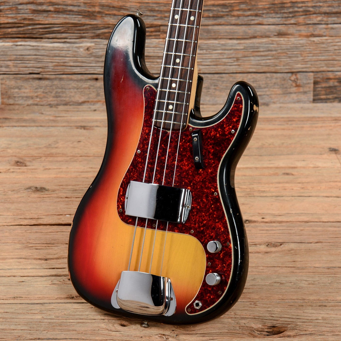 Fender Precision Bass Sunburst 1971 Electric Guitars / Solid Body