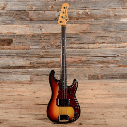 Fender Precision Bass Sunburst 1971 Electric Guitars / Solid Body