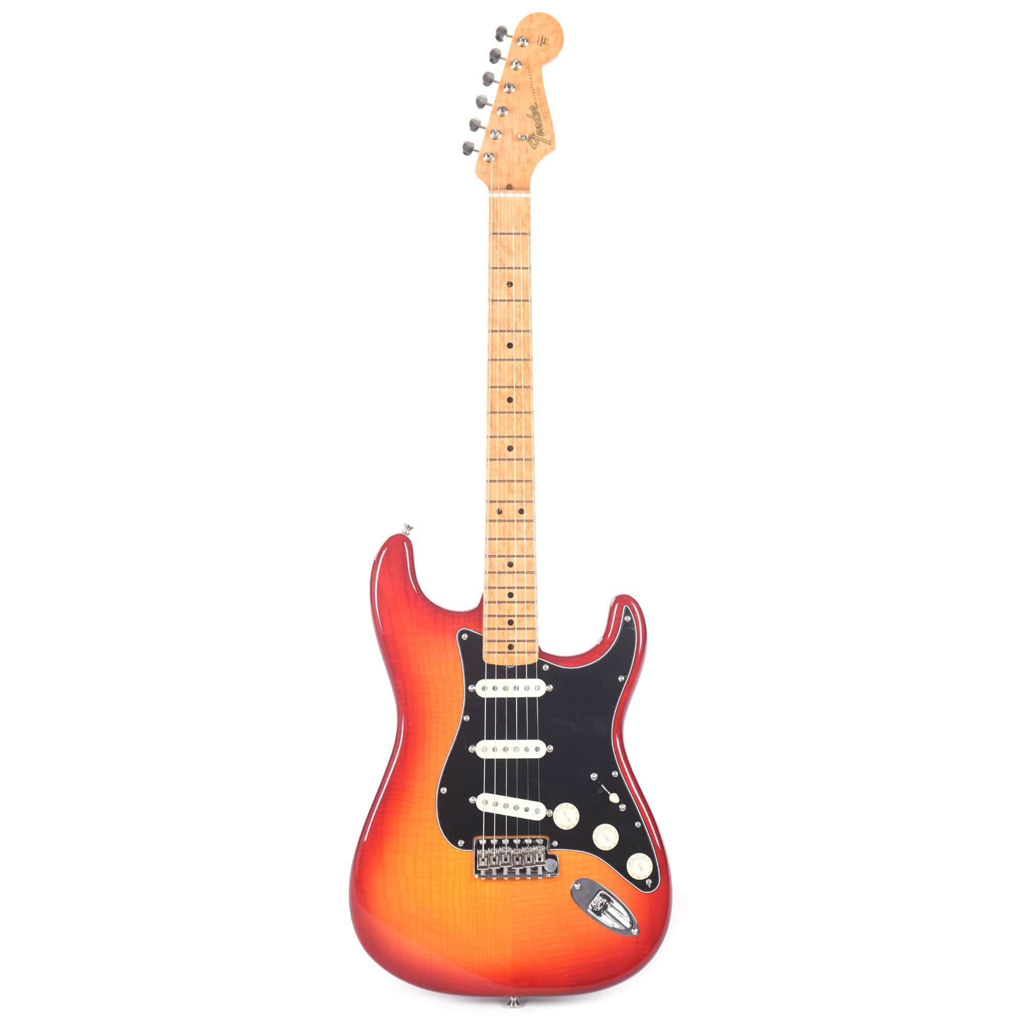 Fender Rarities American Original '60s Flame Ash Stratocaster Plasma Red Burst Electric Guitars / Solid Body