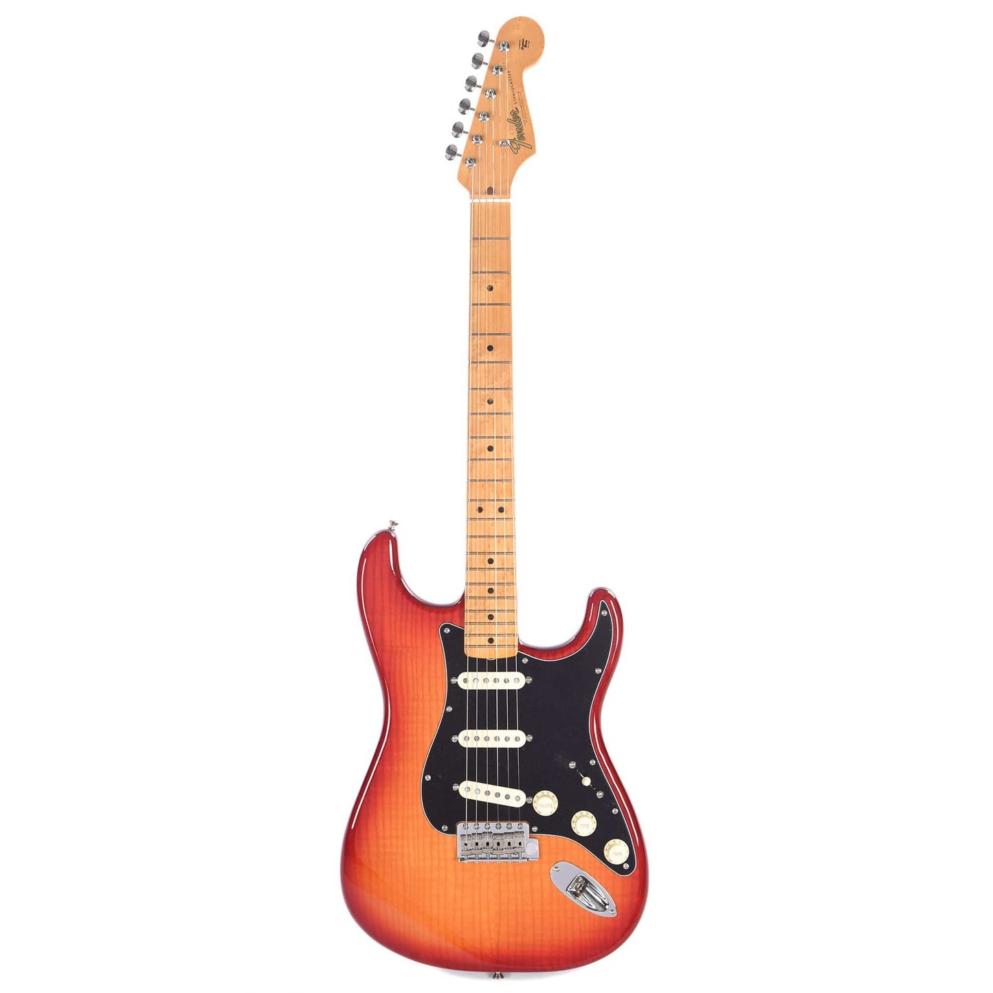 Fender Rarities American Original '60s Flame Ash Stratocaster Plasma Red Burst Electric Guitars / Solid Body