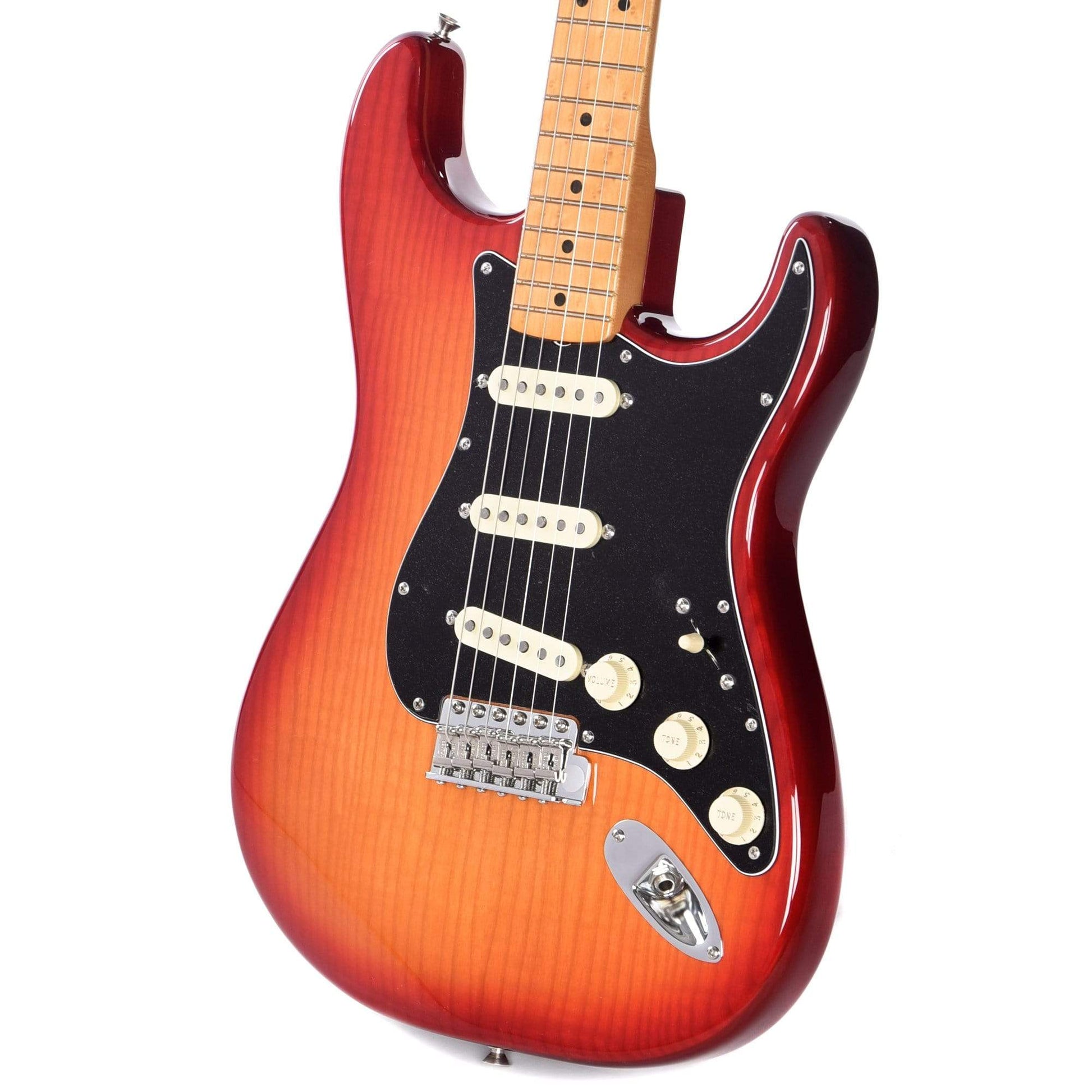 Fender Rarities American Original '60s Flame Ash Stratocaster Plasma Red Burst Electric Guitars / Solid Body
