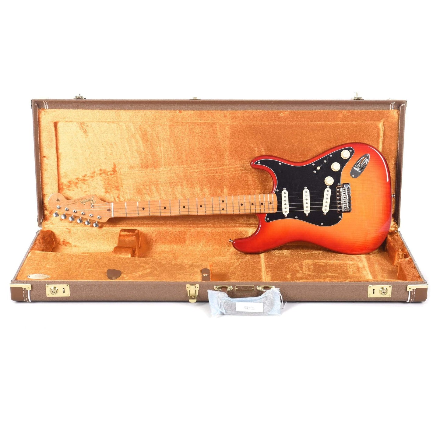 Fender Rarities American Original '60s Flame Ash Stratocaster Plasma Red Burst Electric Guitars / Solid Body