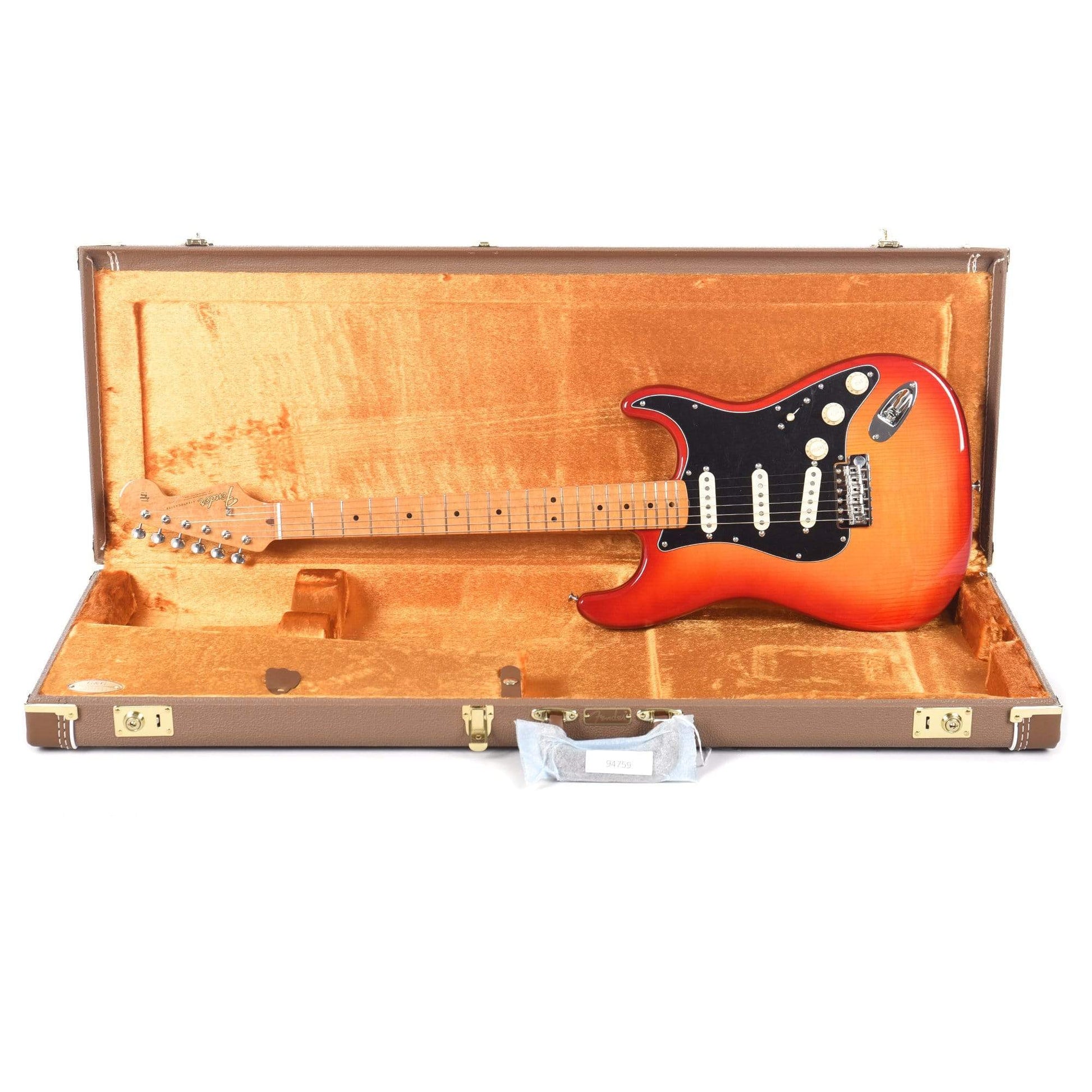 Fender Rarities American Original '60s Flame Ash Stratocaster Plasma Red Burst Electric Guitars / Solid Body