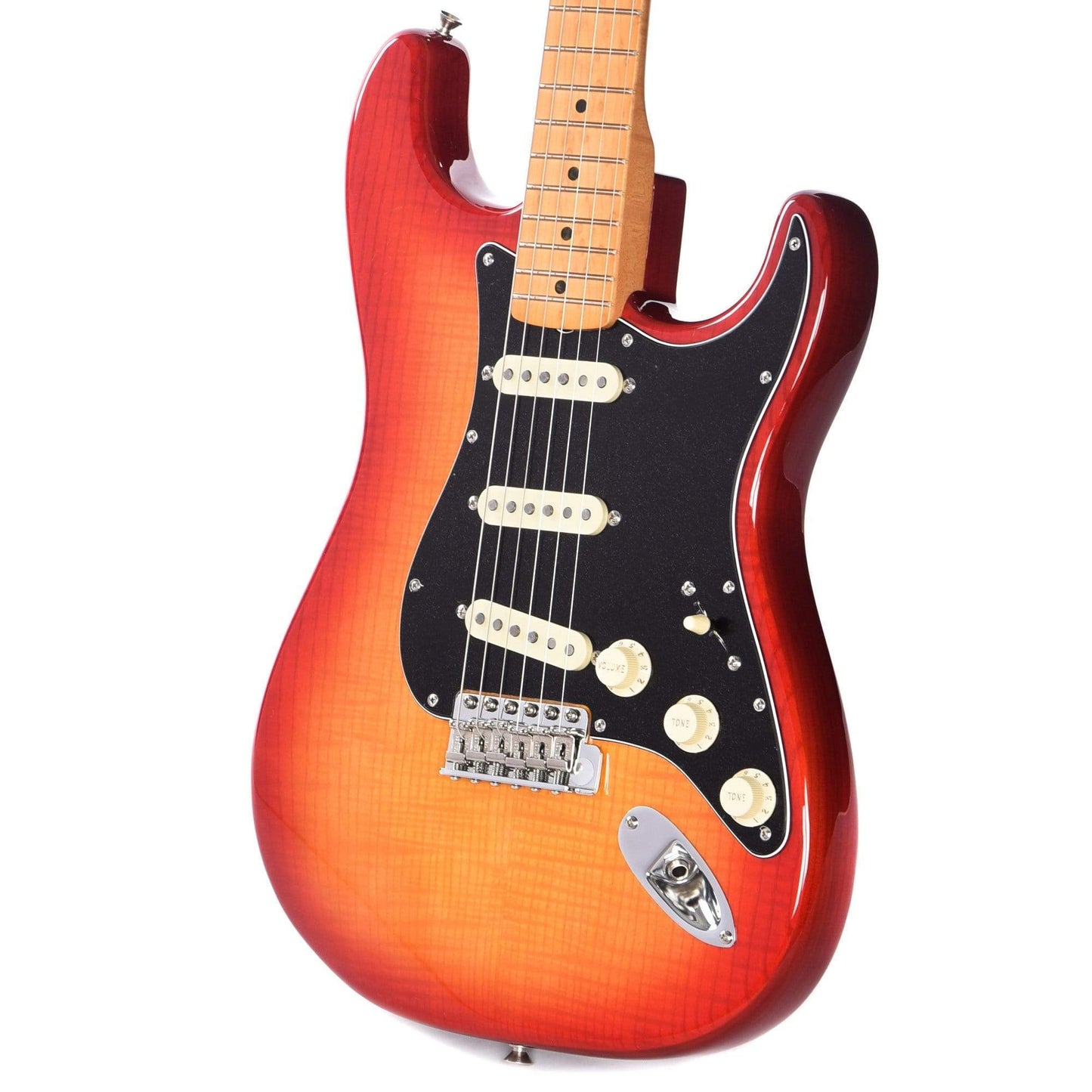 Fender Rarities American Original '60s Flame Ash Stratocaster Plasma Red Burst Electric Guitars / Solid Body