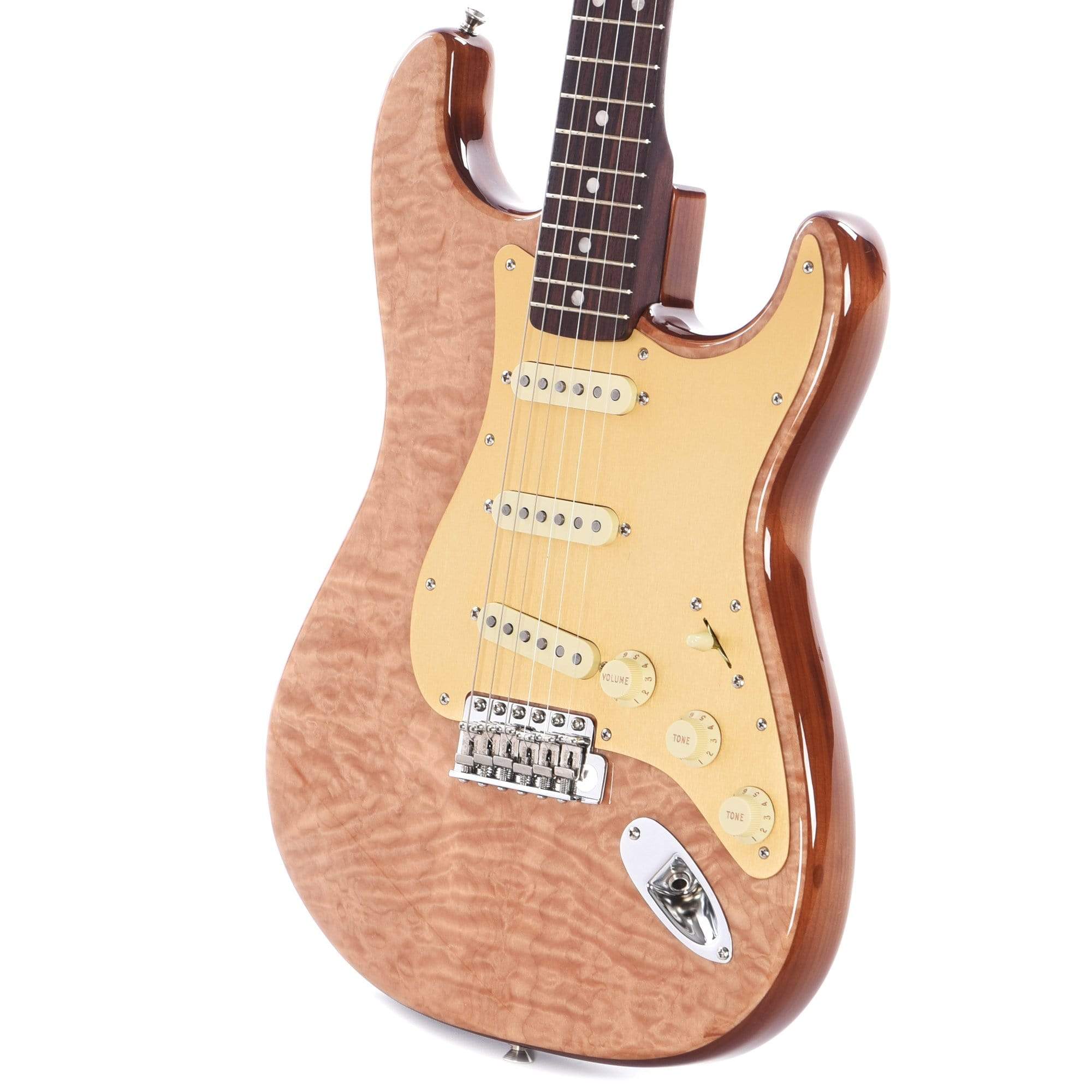 Fender Rarities American Original '60s Quilted Maple Top Stratocaster Rosewood Neck Natural Electric Guitars / Solid Body