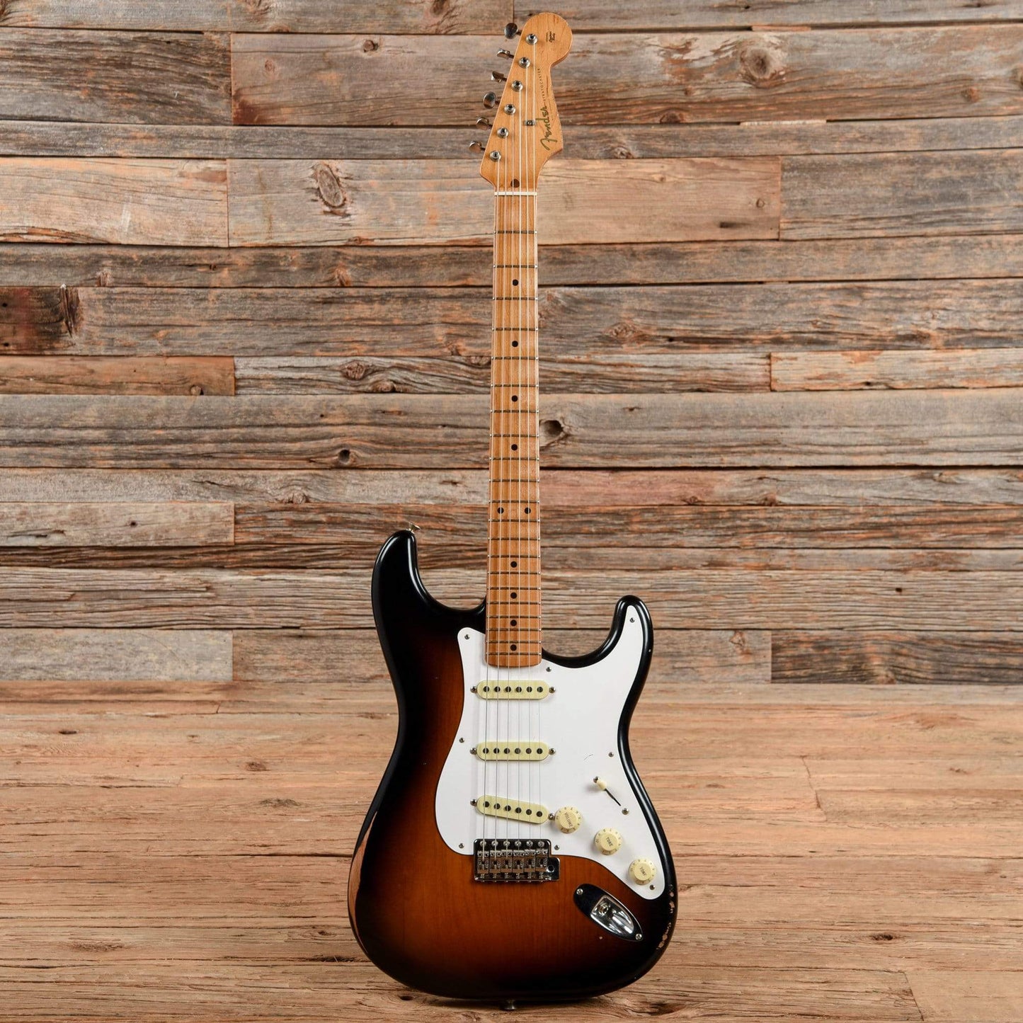 Fender Road Worn '50s Stratocaster Sunburst 2018 Electric Guitars / Solid Body