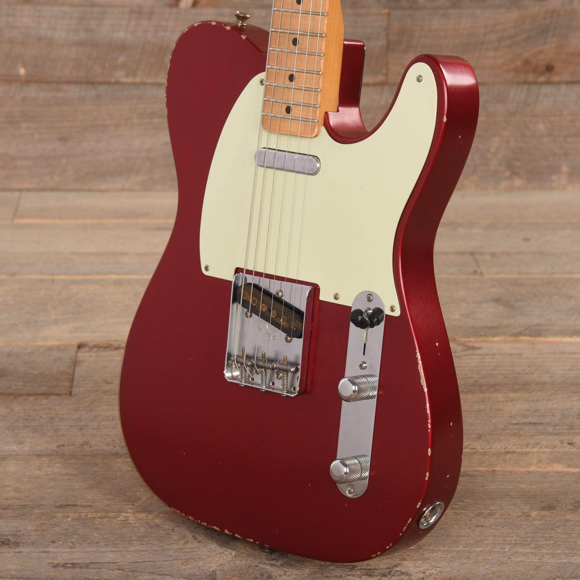 Fender Road Worn '50s Telecaster Candy Apple Red Electric Guitars / Solid Body