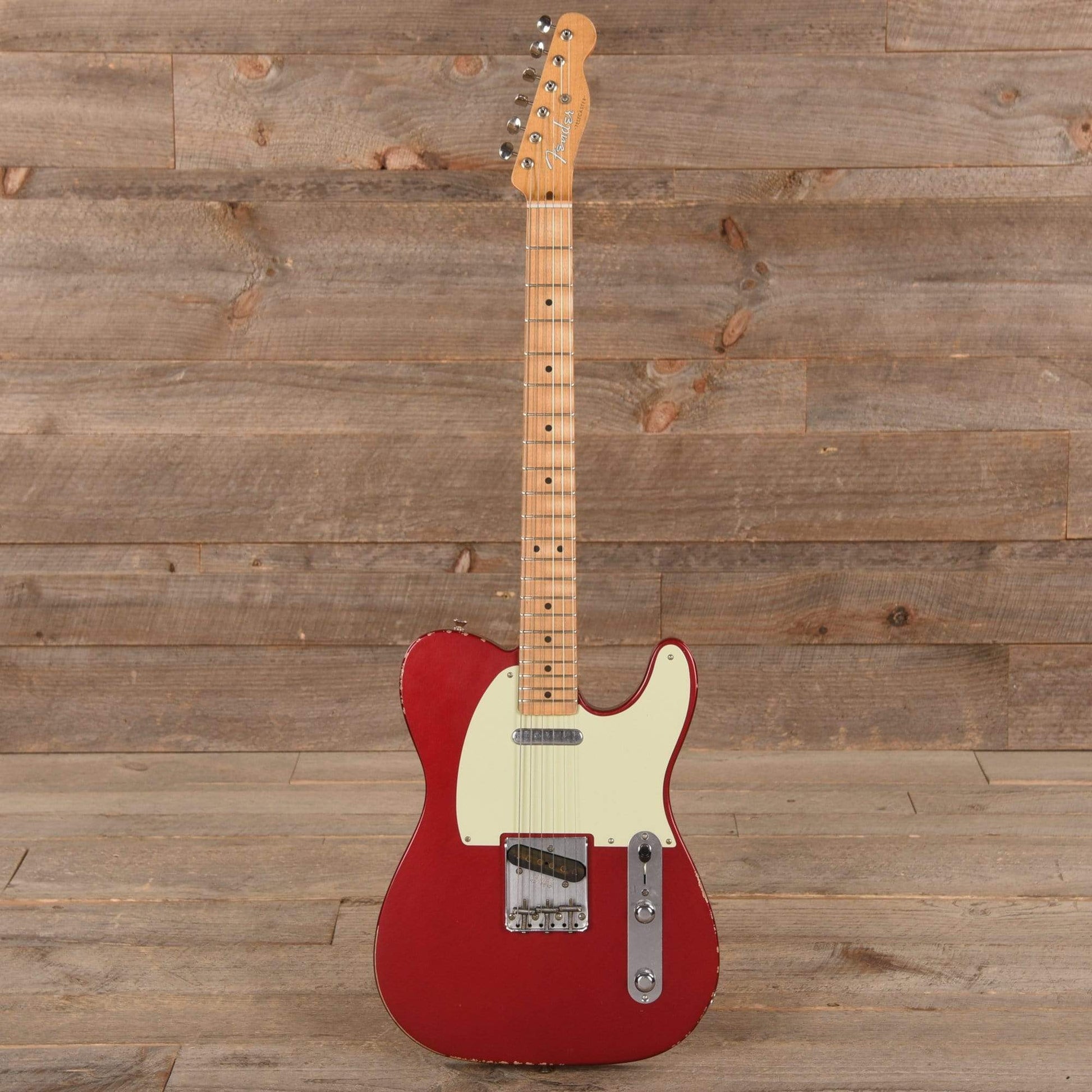 Fender Road Worn '50s Telecaster Candy Apple Red Electric Guitars / Solid Body