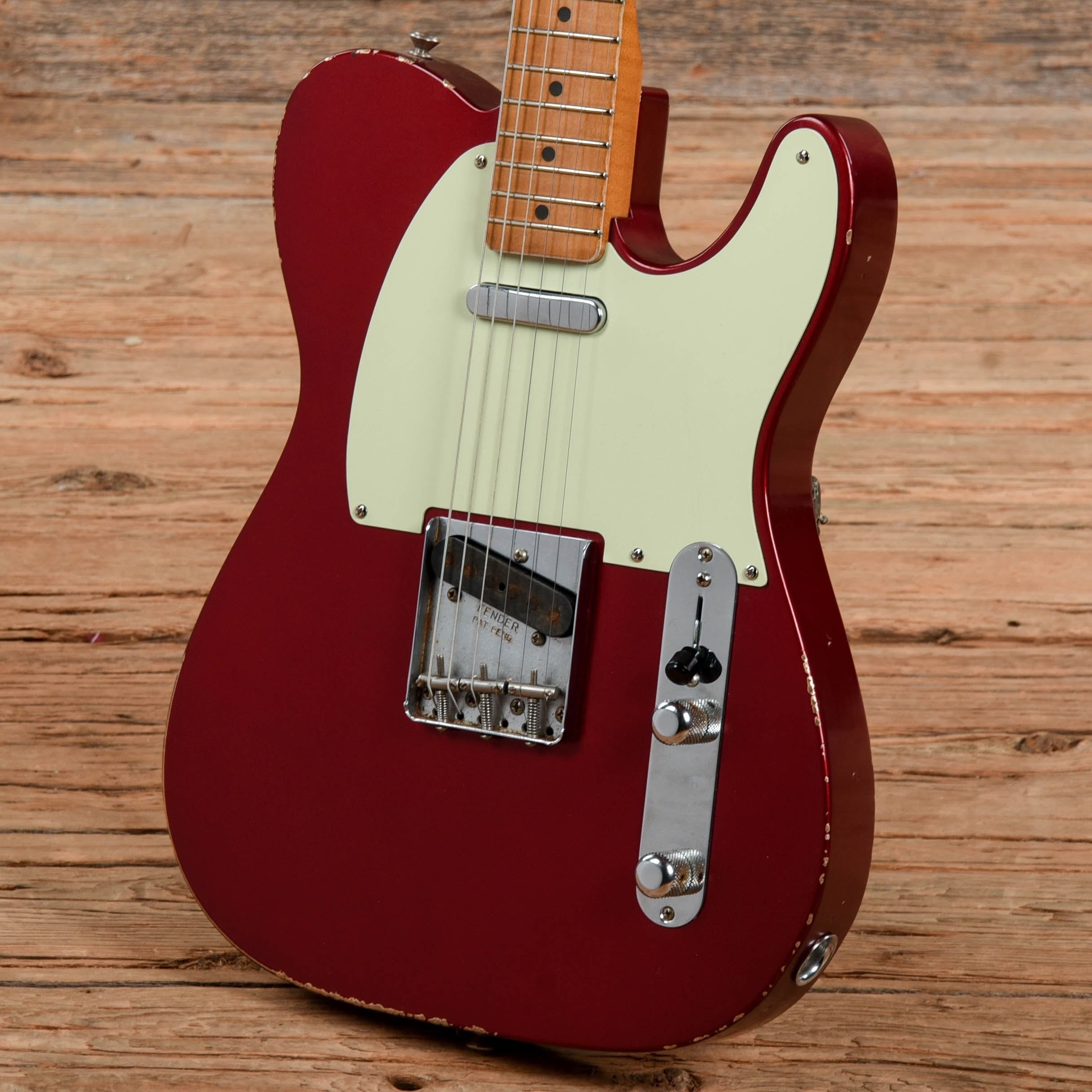Fender Road Worn '50s Telecaster Candy Apple Red 2018 Electric Guitars / Solid Body