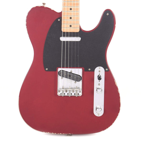 Fender Road Worn '50s Telecaster Candy Apple Red w/1-Ply Black Pickguard Electric Guitars / Solid Body