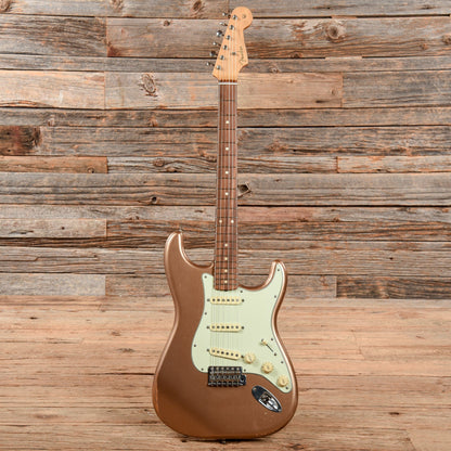 Fender Road Worn 60's Firemist Gold w/ OGB Firemist Gold 2021 Electric Guitars / Solid Body