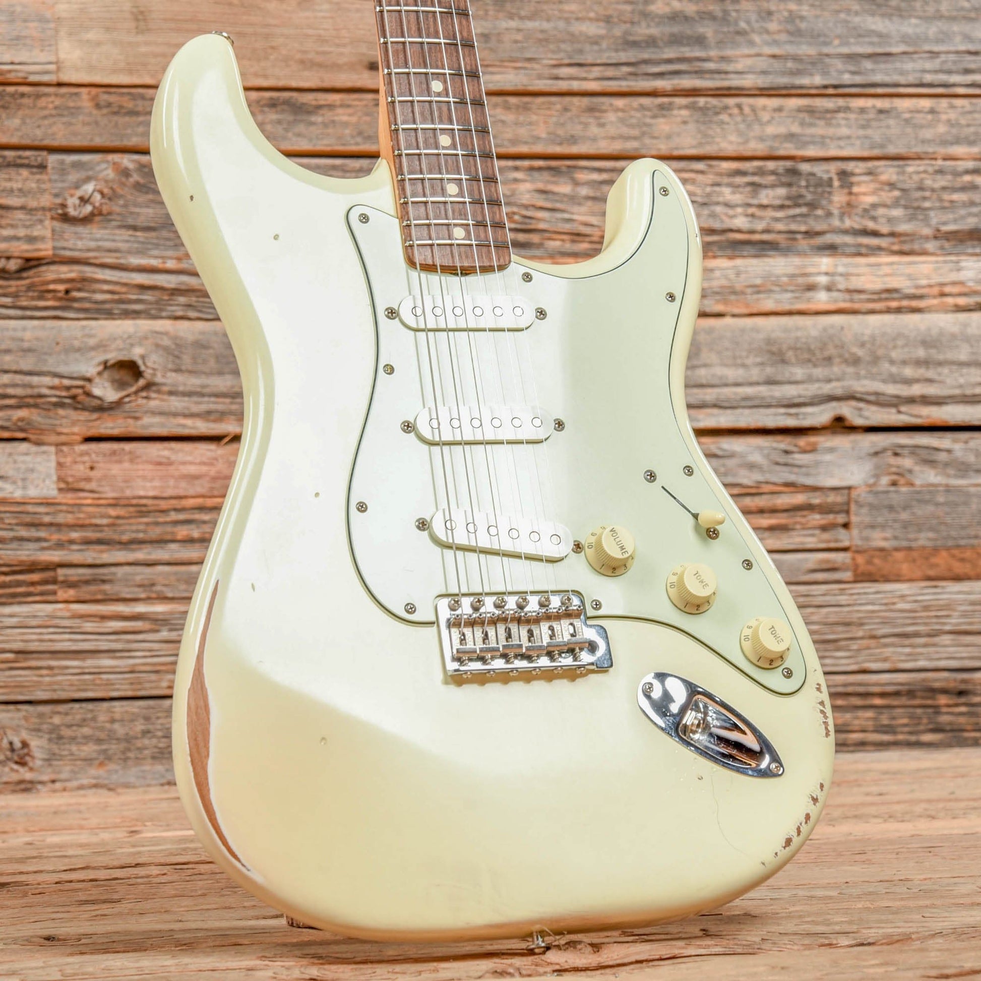Fender Road Worn 60's Stratocaster Olympic White 2019 Electric Guitars / Solid Body