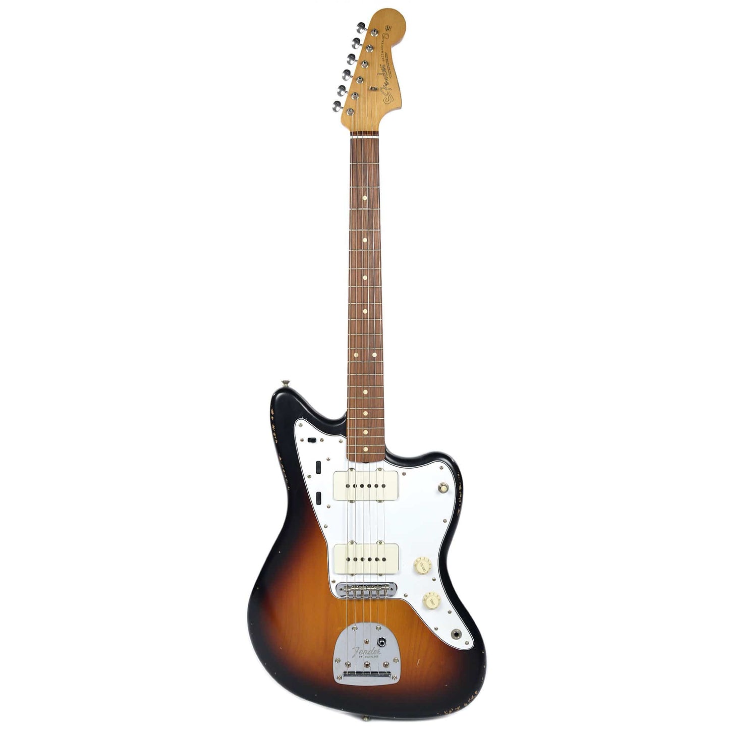 Fender Road Worn '60s Jazzmaster PF 3-Color Sunburst w/Gig Bag Electric Guitars / Solid Body