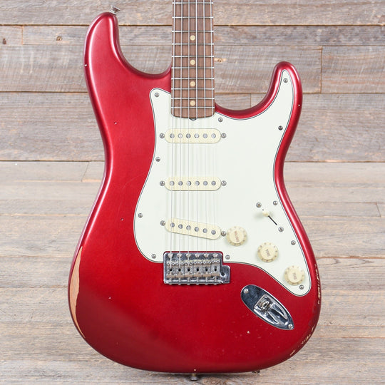 Fender Road Worn '60s Stratocaster Candy Apple Red w/Pure Vintage '59 Pickups Electric Guitars / Solid Body