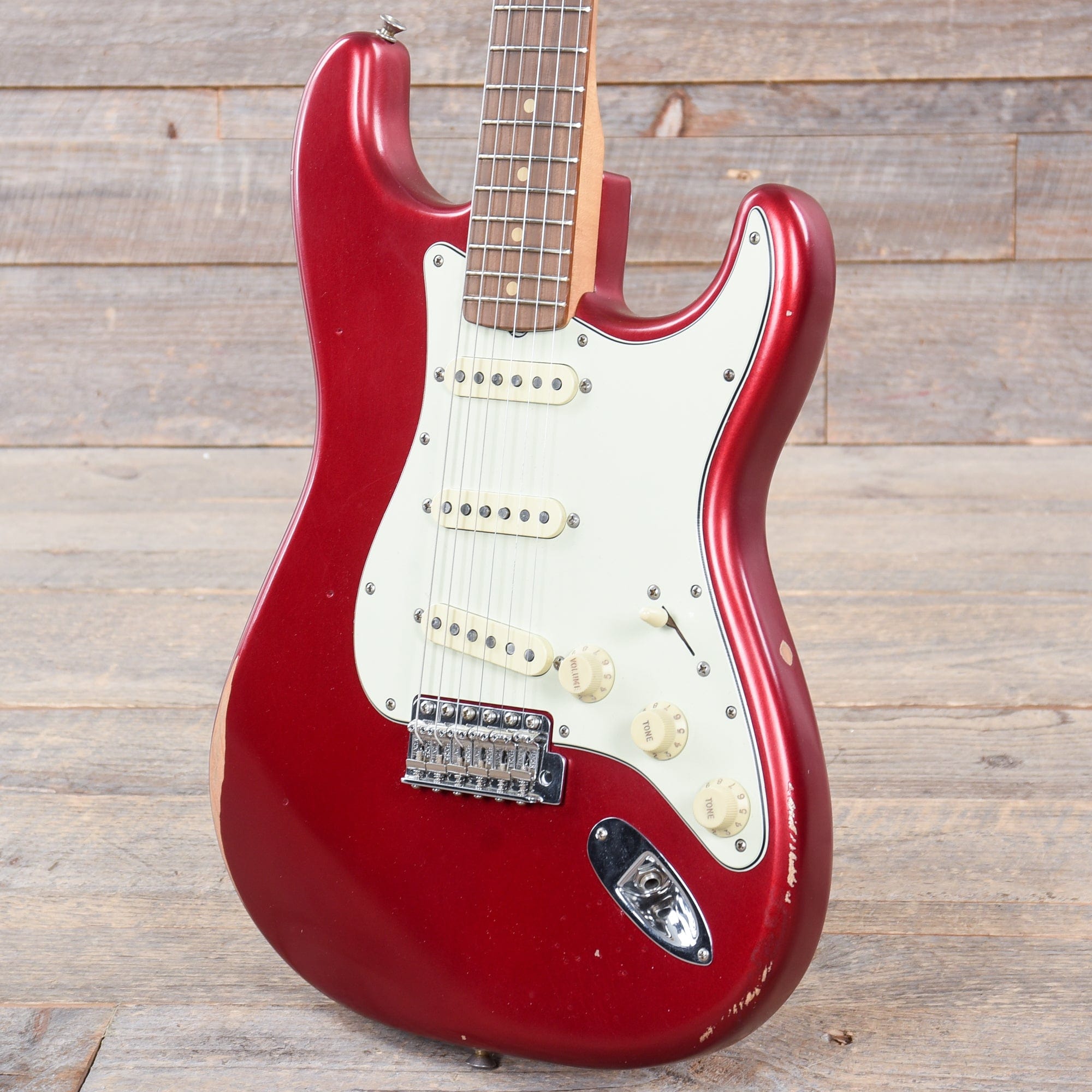 Fender Road Worn '60s Stratocaster Candy Apple Red w/Pure Vintage '59 Pickups Electric Guitars / Solid Body