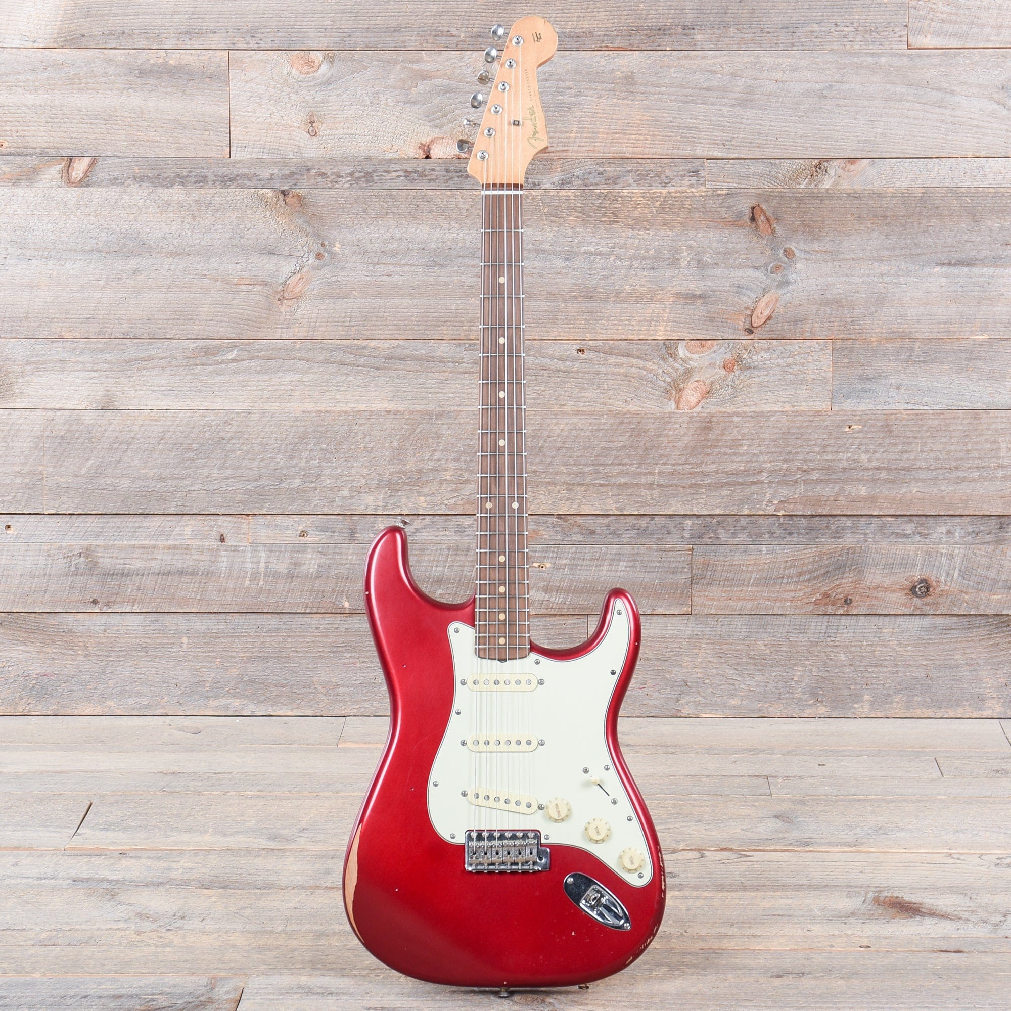 Fender Road Worn '60s Stratocaster Candy Apple Red w/Pure Vintage '59 Pickups Electric Guitars / Solid Body