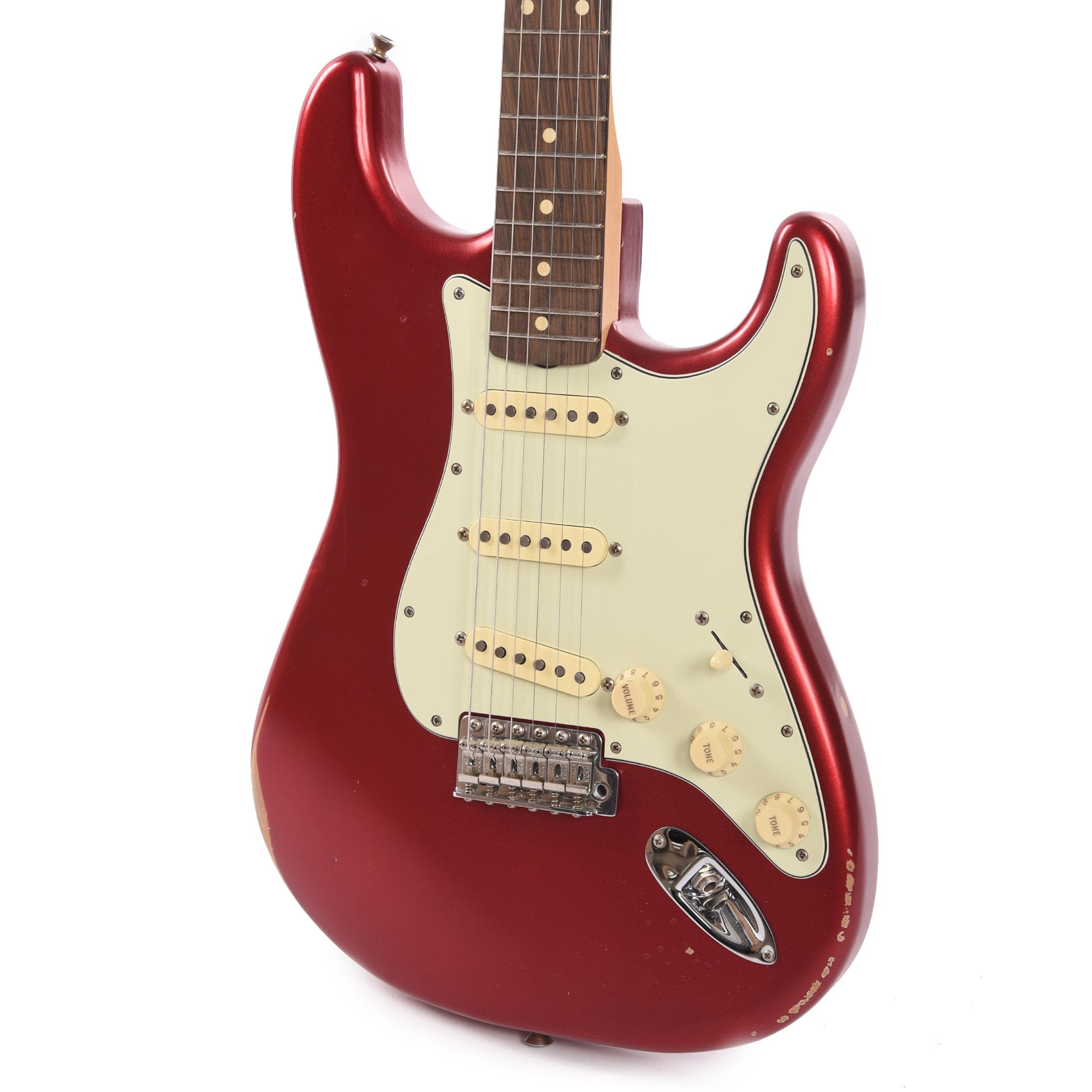 Fender Road Worn '60s Stratocaster Candy Apple Red w/Pure Vintage '59 Pickups Electric Guitars / Solid Body