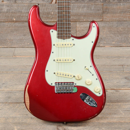 Fender Road Worn '60s Stratocaster Candy Apple Red w/Pure Vintage '59 Pickups Electric Guitars / Solid Body