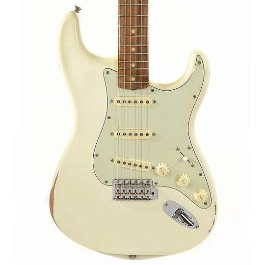 Fender Road Worn '60s Stratocaster PF Olympic White w/Gig Bag Electric Guitars / Solid Body