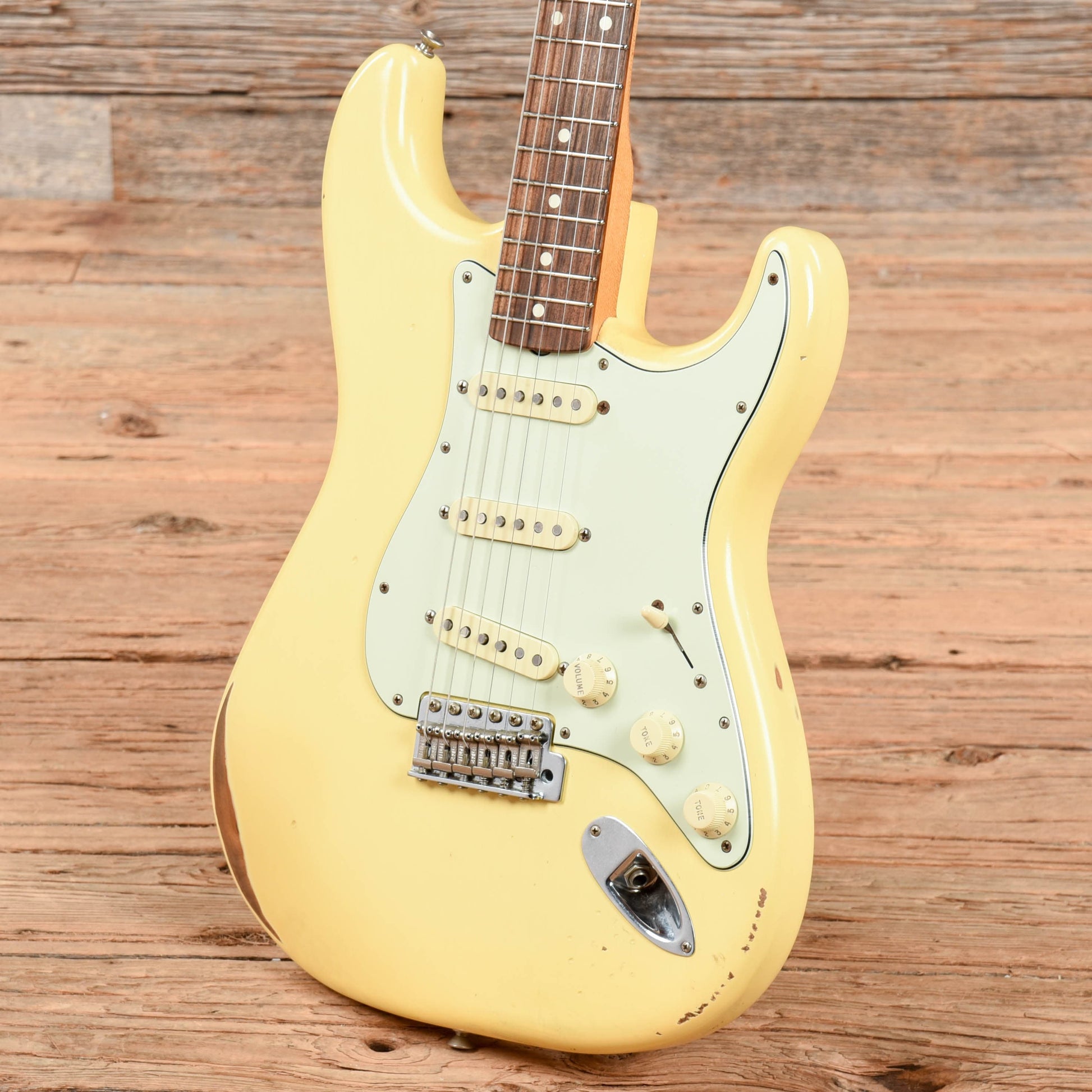 Fender Road Worn '60s Stratocaster Vintage White 2021 Electric Guitars / Solid Body