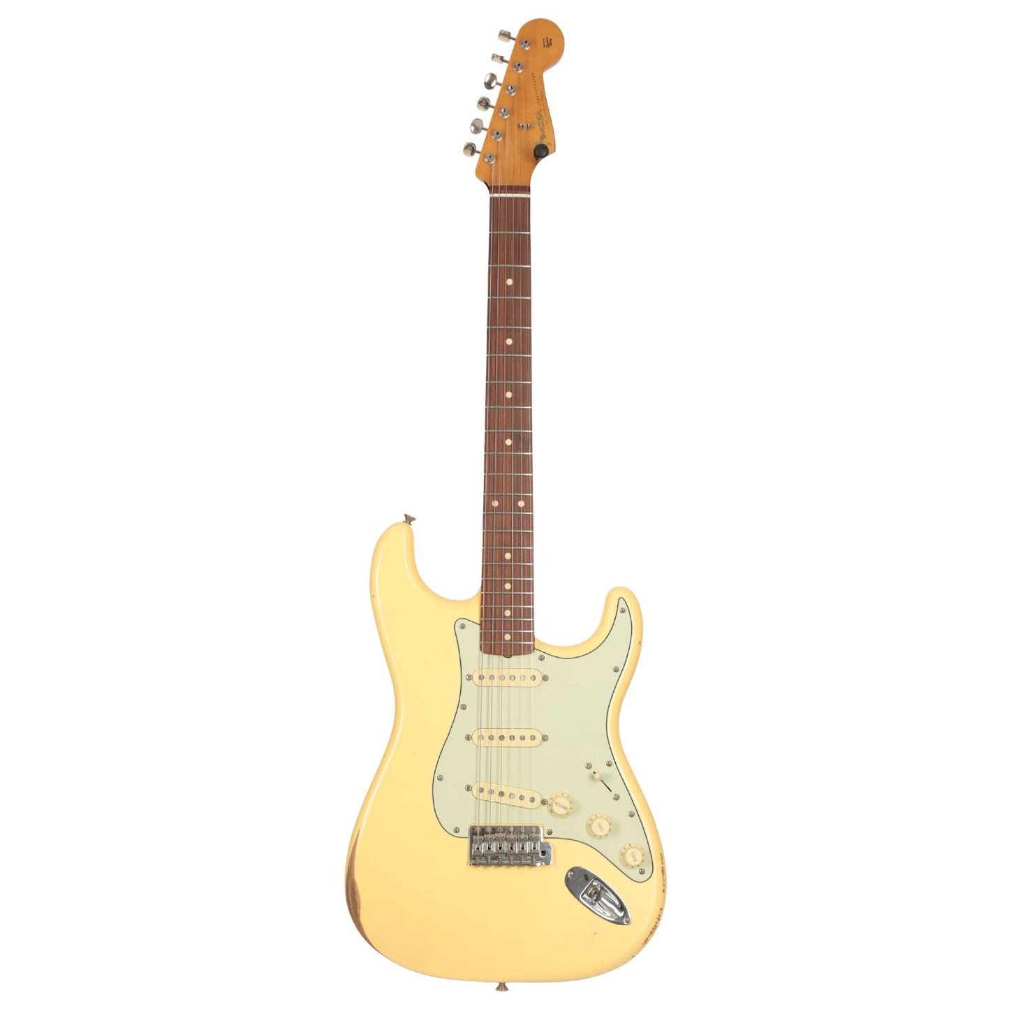 Fender Road Worn '60s Stratocaster Vintage White w/Pure Vintage '59 Pickups Electric Guitars / Solid Body