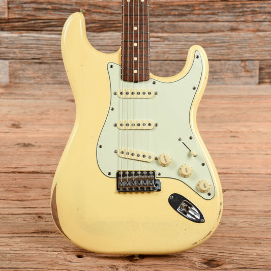 Fender Road Worn '60s Stratocaster Vintage White w/Pure Vintage '59 Pickups Electric Guitars / Solid Body