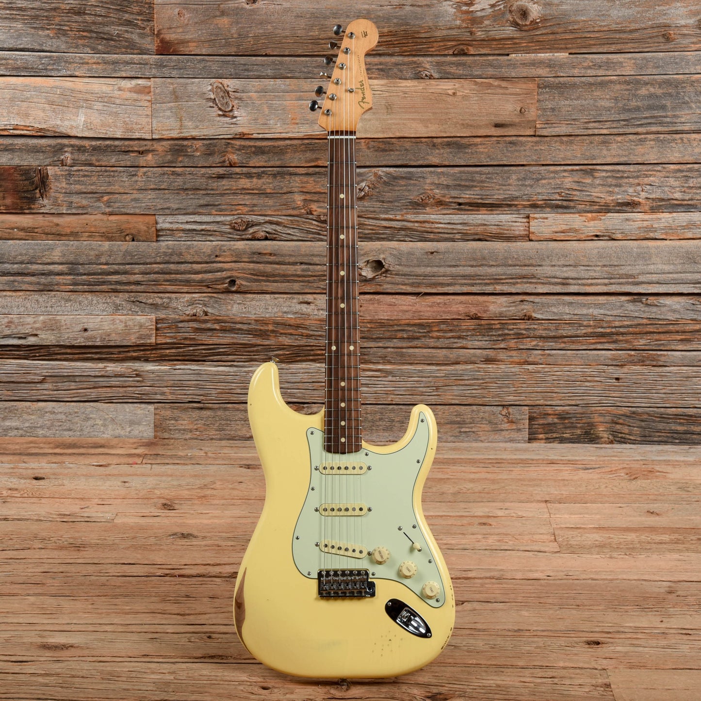 Fender Road Worn '60s Stratocaster Vintage White w/Pure Vintage '59 Pickups Electric Guitars / Solid Body