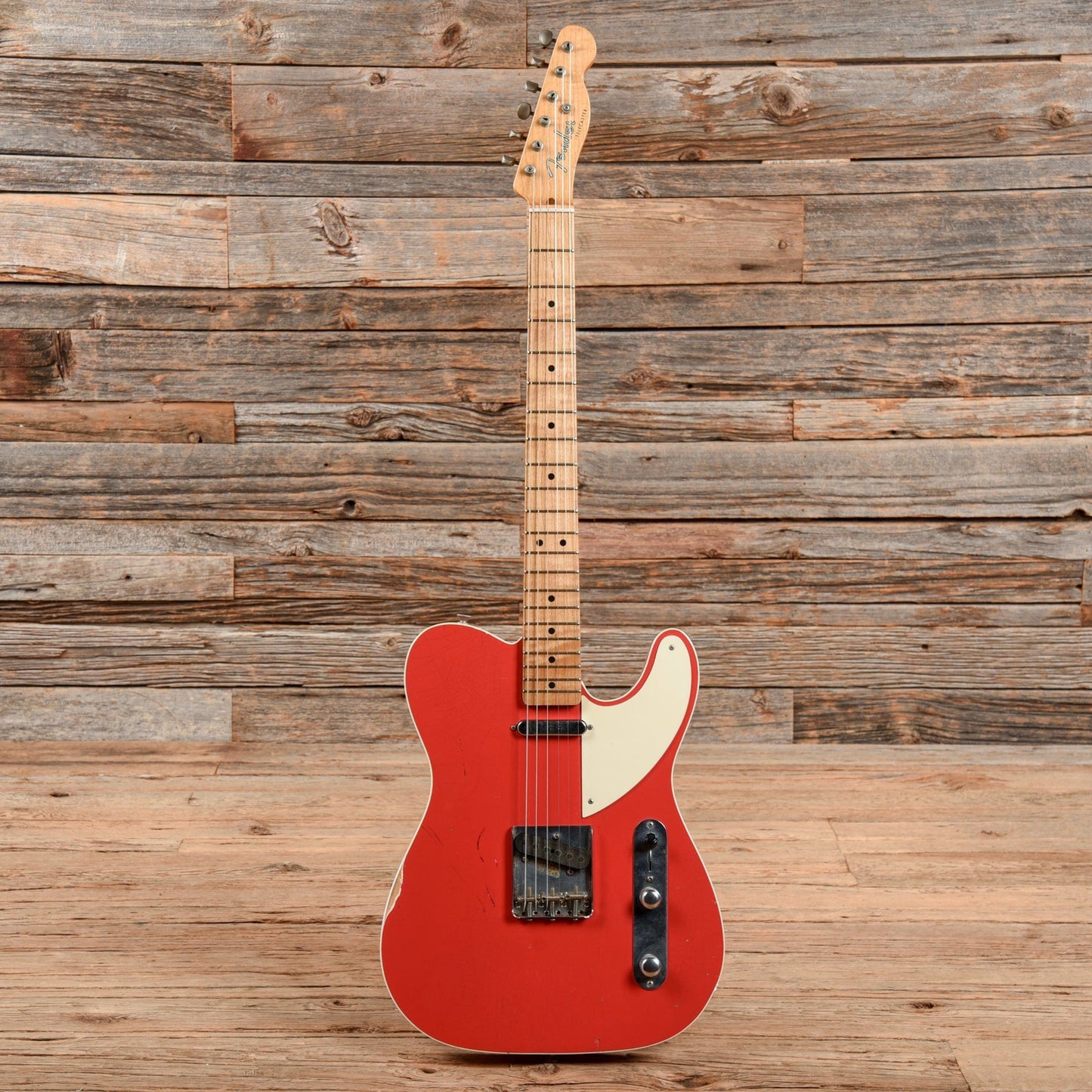Fender Seacaster Fiesta Red 2013 Electric Guitars / Solid Body