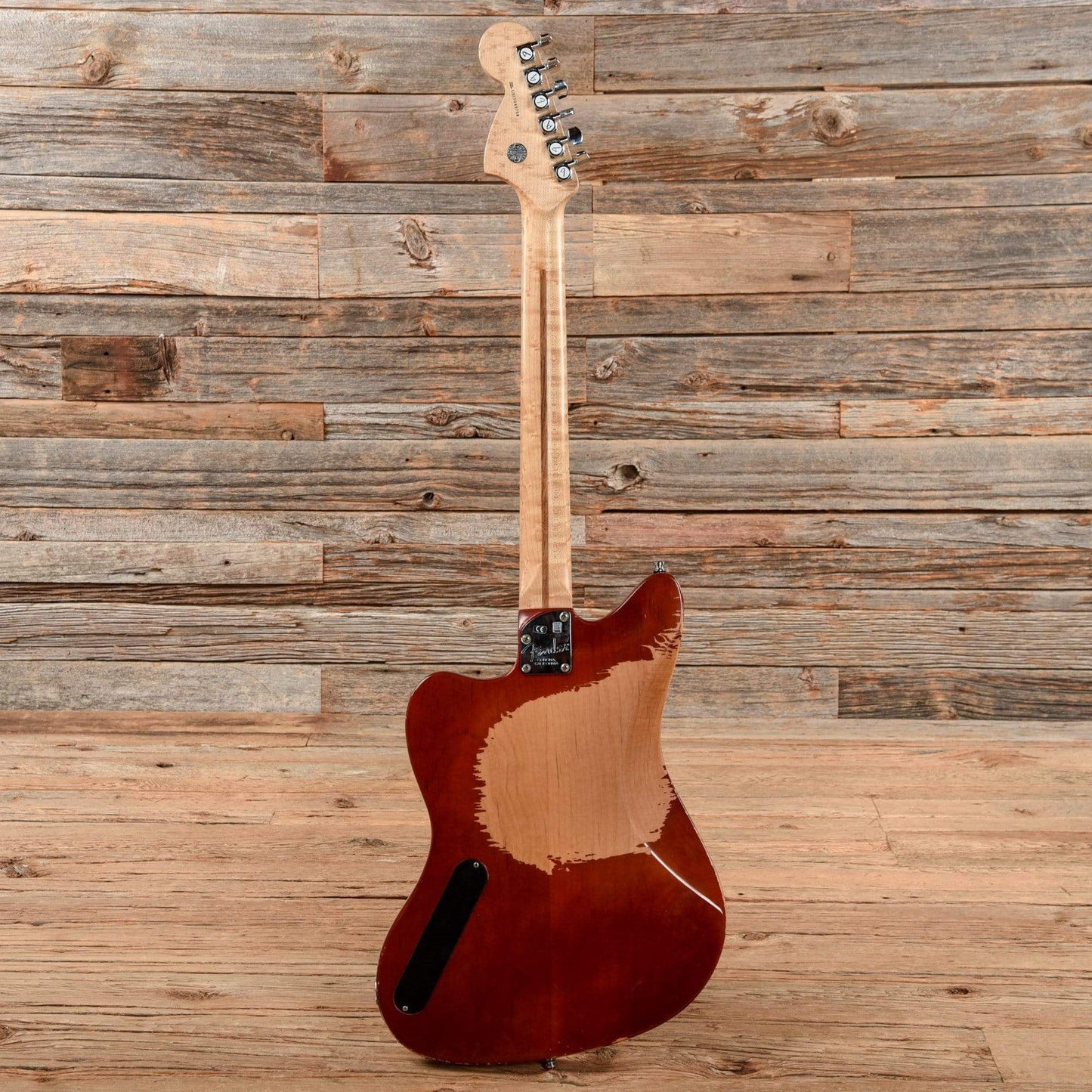 Fender Select Carved Maple Top Jazzmaster HH Cayenne Burst 2013 Electric Guitars / Solid Body