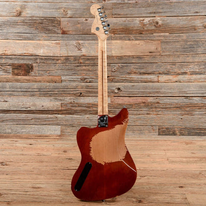 Fender Select Carved Maple Top Jazzmaster HH Cayenne Burst 2013 Electric Guitars / Solid Body