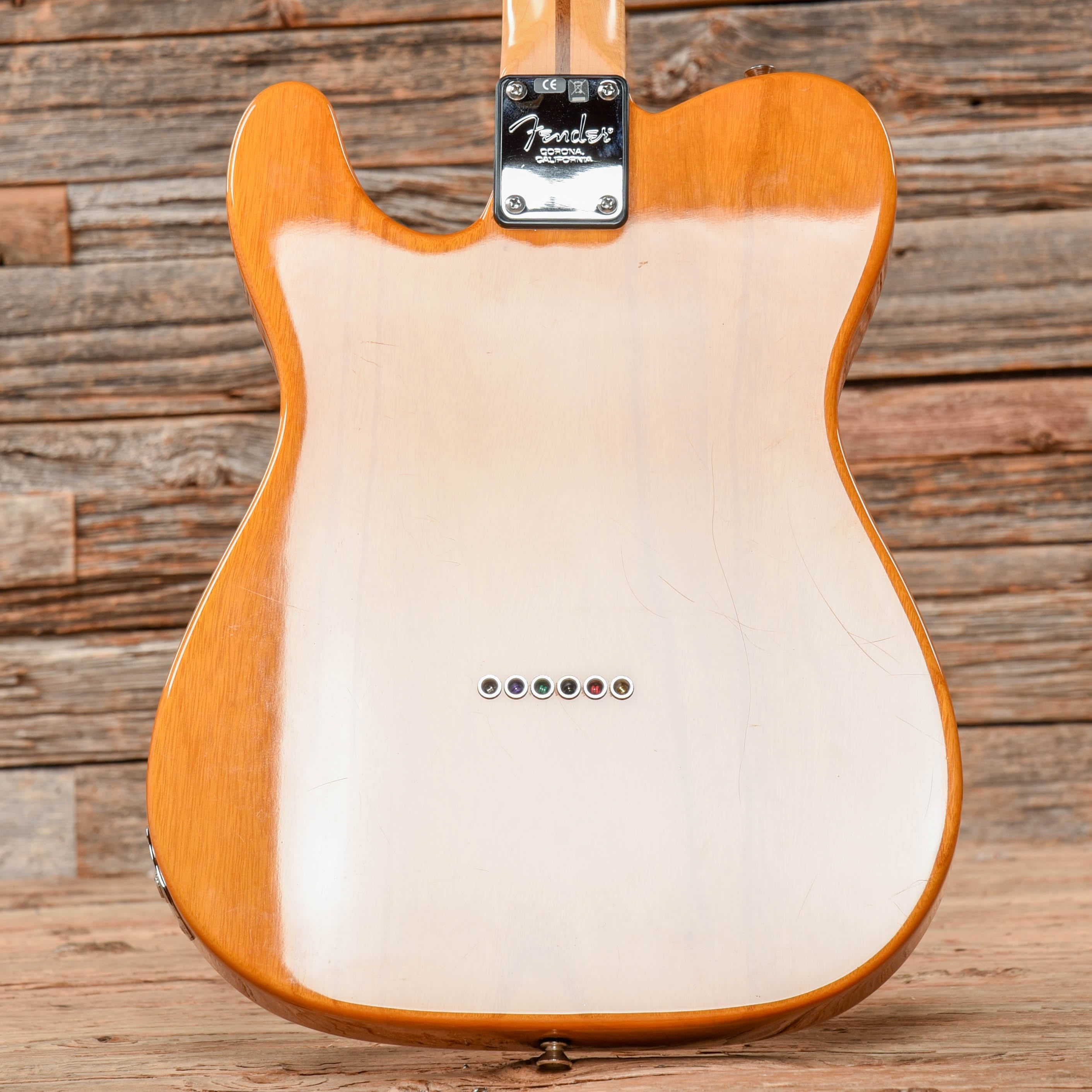 Fender Select Carved Maple Top Telecaster Amber 2012 Electric Guitars / Solid Body