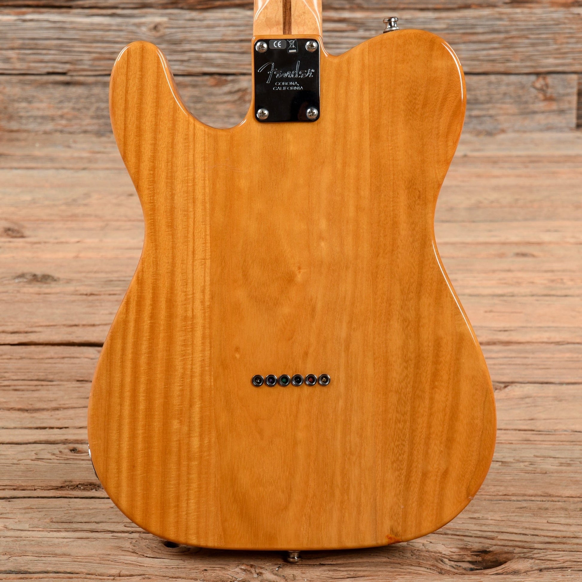 Fender Select Series Telecaster Carved Top Amber 2012 Electric Guitars / Solid Body
