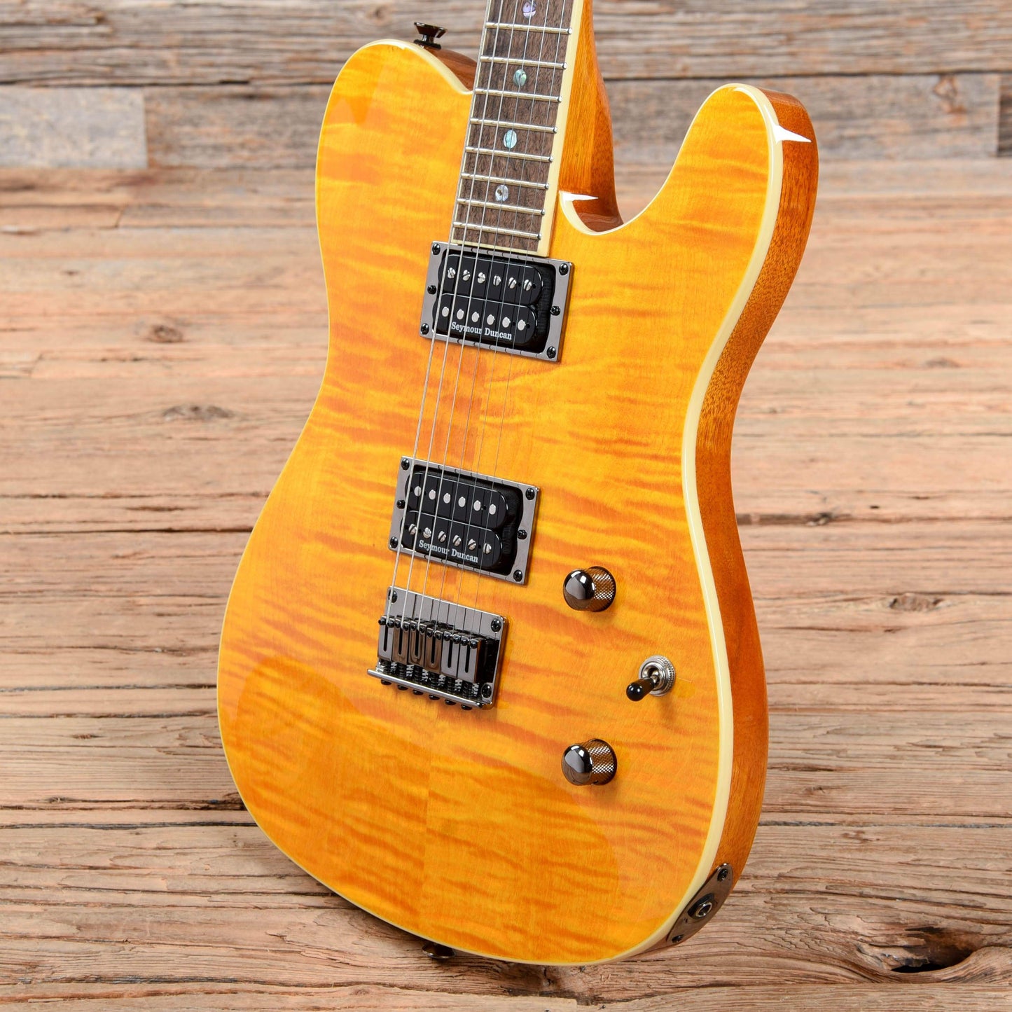 Fender Special Edition Custom Telecaster FMT HH Amber 2020 Electric Guitars / Solid Body