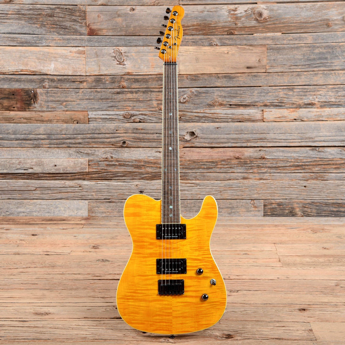 Fender Special Edition Custom Telecaster FMT HH Amber 2020 Electric Guitars / Solid Body