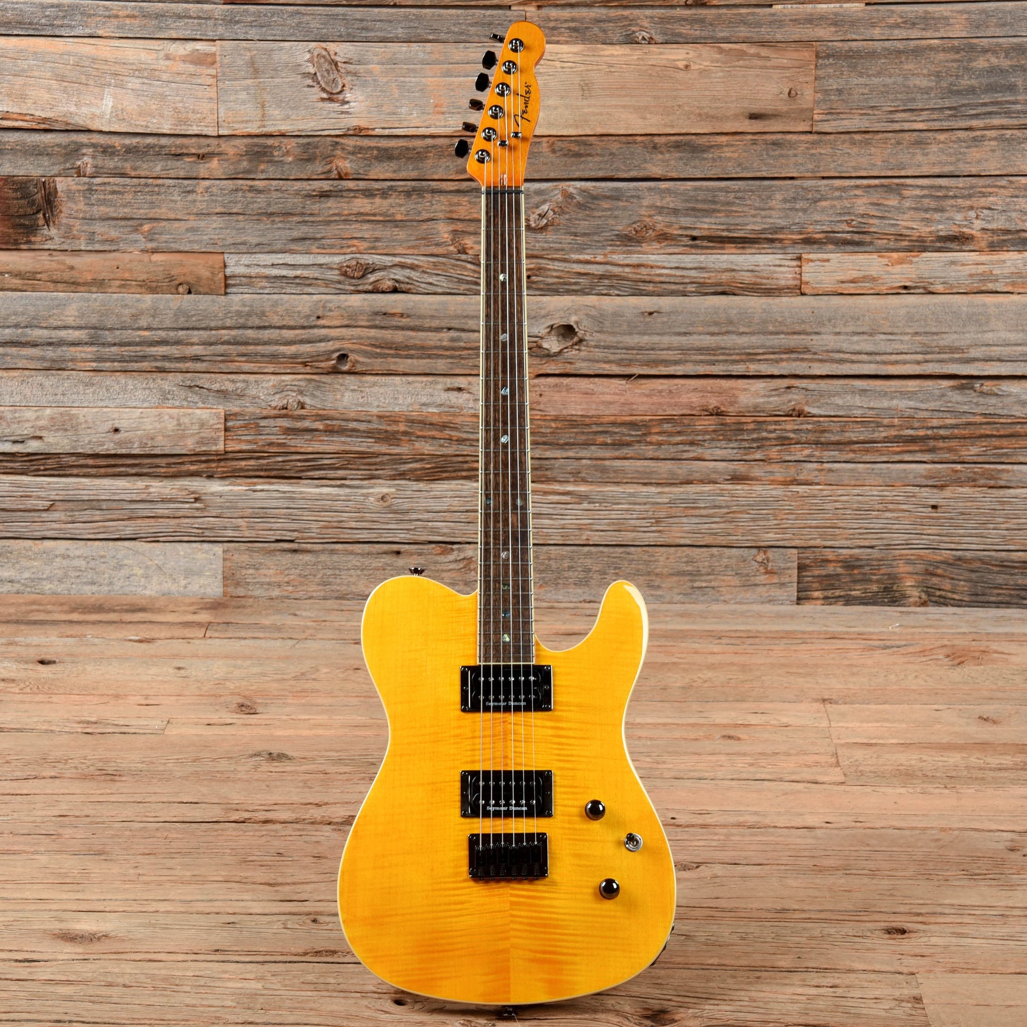 Fender Special Edition Custom Telecaster FMT HH Amber 2021 Chicago