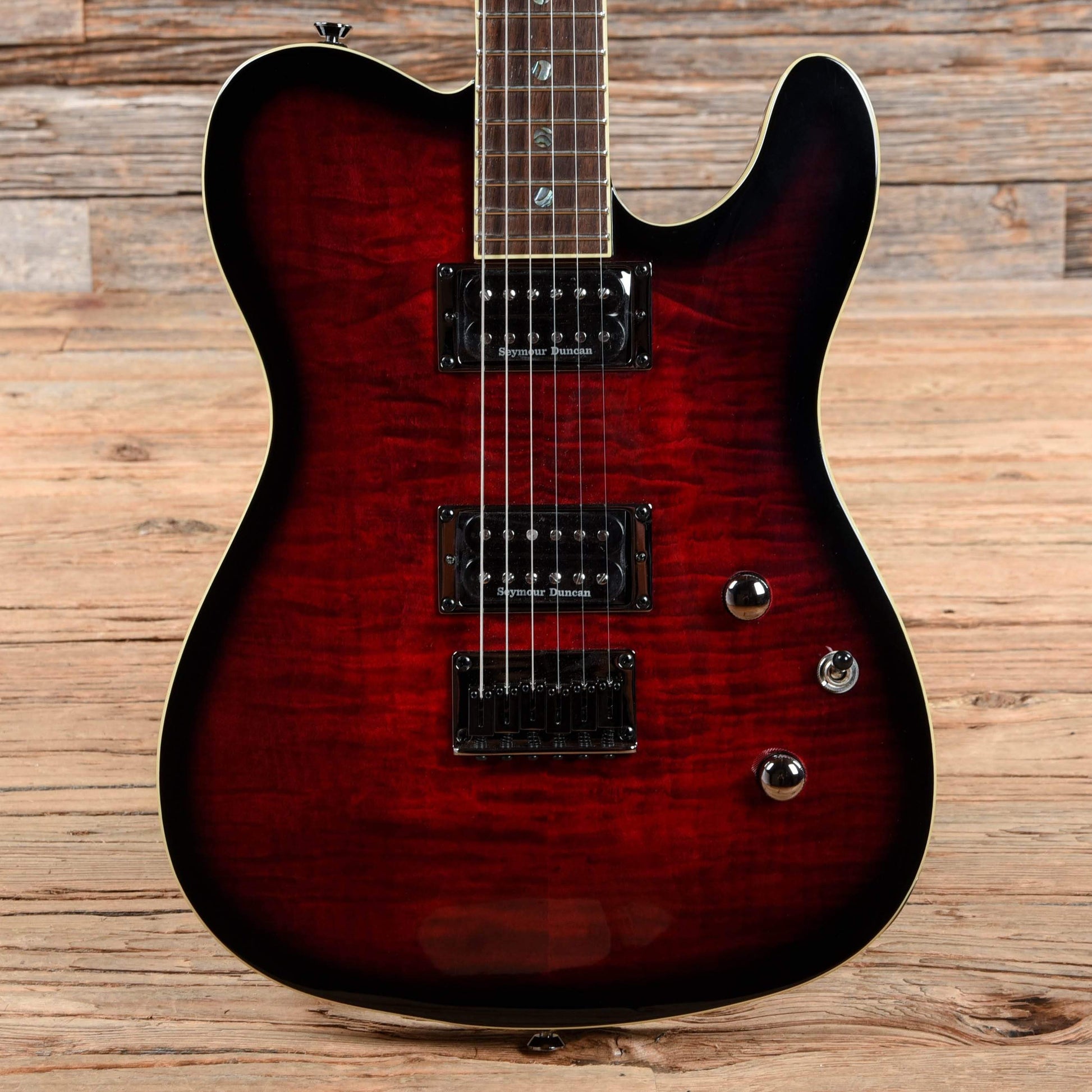 Fender Special Edition Custom Telecaster FMT HH Black Cherry Burst 2020 Electric Guitars / Solid Body