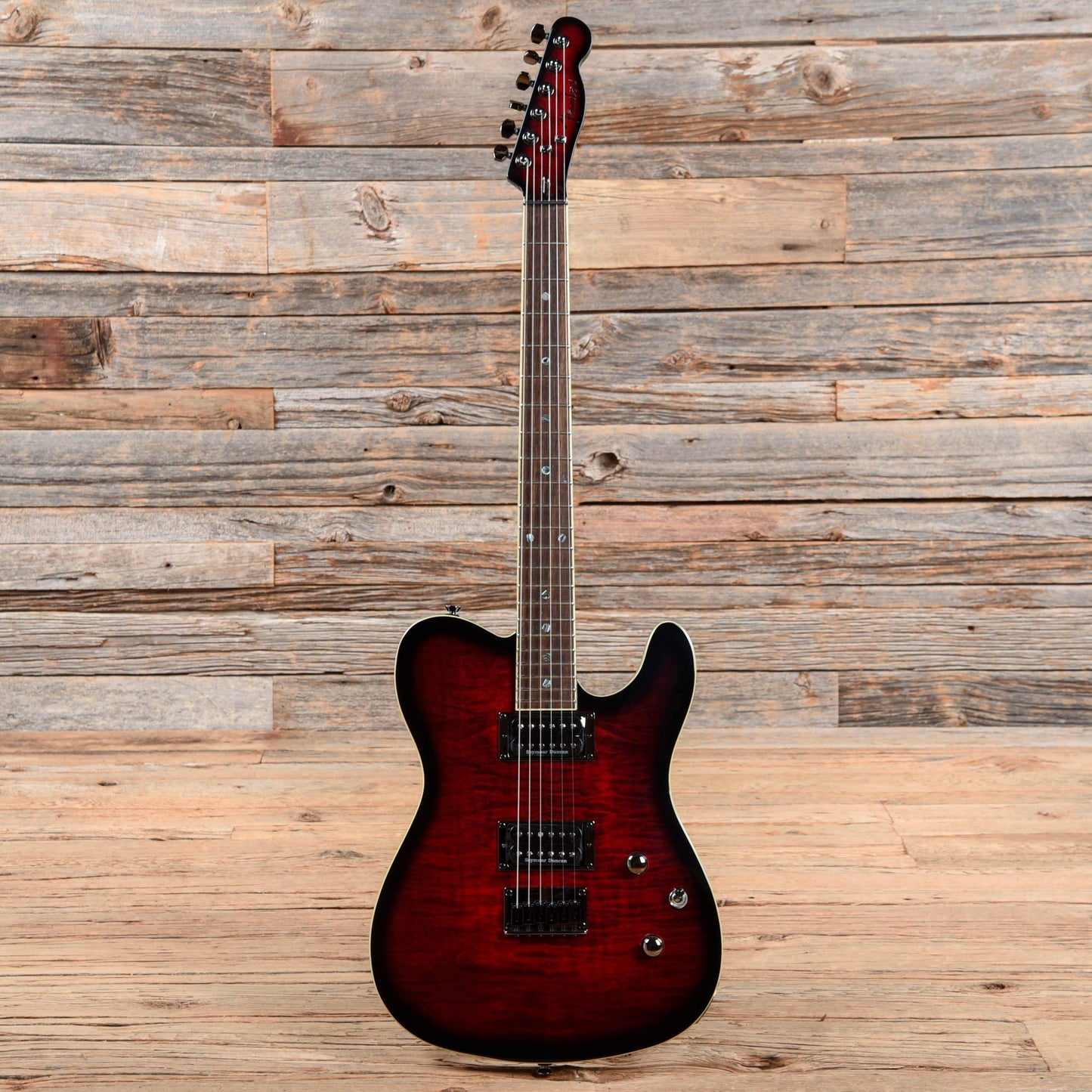 Fender Special Edition Custom Telecaster FMT HH Black Cherry Burst 2020 Electric Guitars / Solid Body