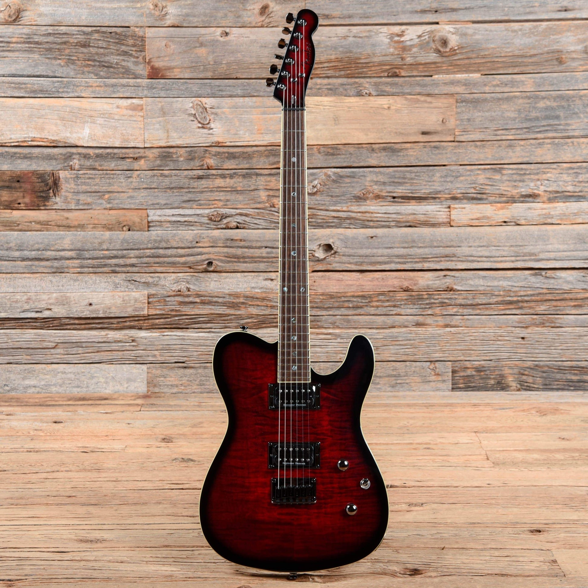 Fender Special Edition Custom Telecaster FMT HH Black Cherry Burst 2020 Electric Guitars / Solid Body